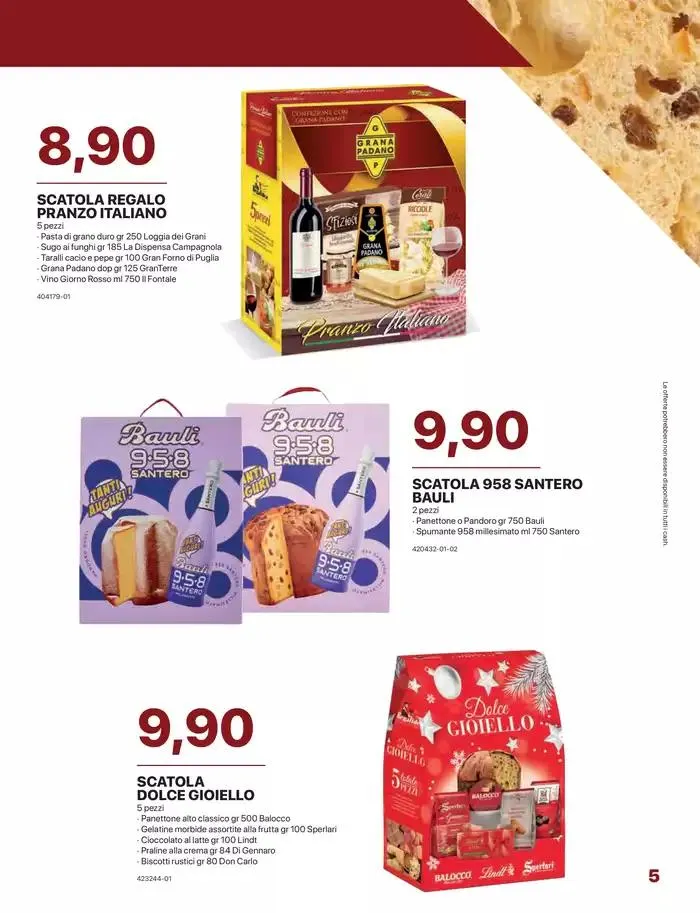 Catalogo di Natale da 5 novembre a 25 dicembre di 2024 - Pagina del volantino 5