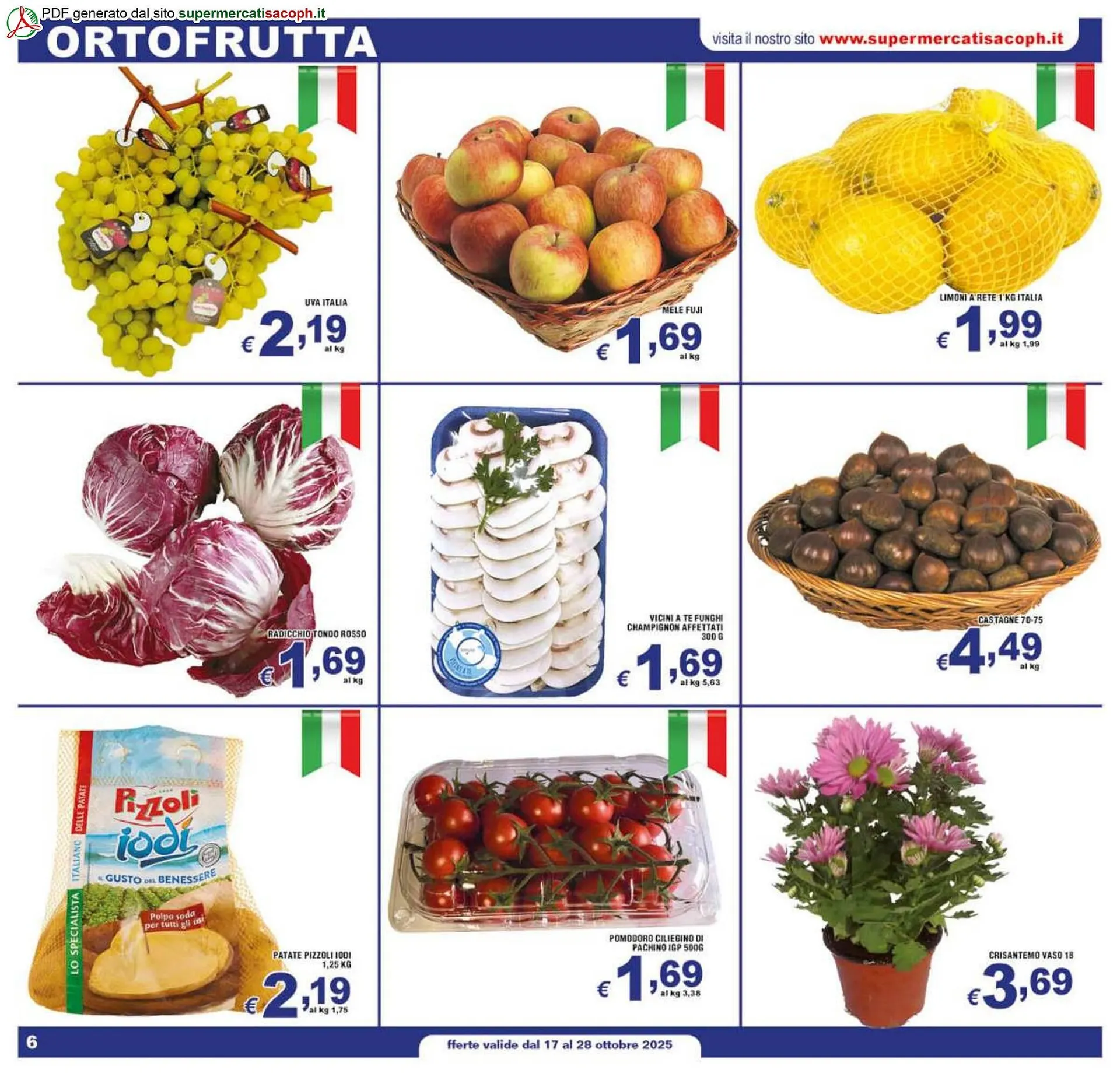 Volantino Sacoph da 17 ottobre a 28 ottobre di 2025 - Pagina del volantino 6