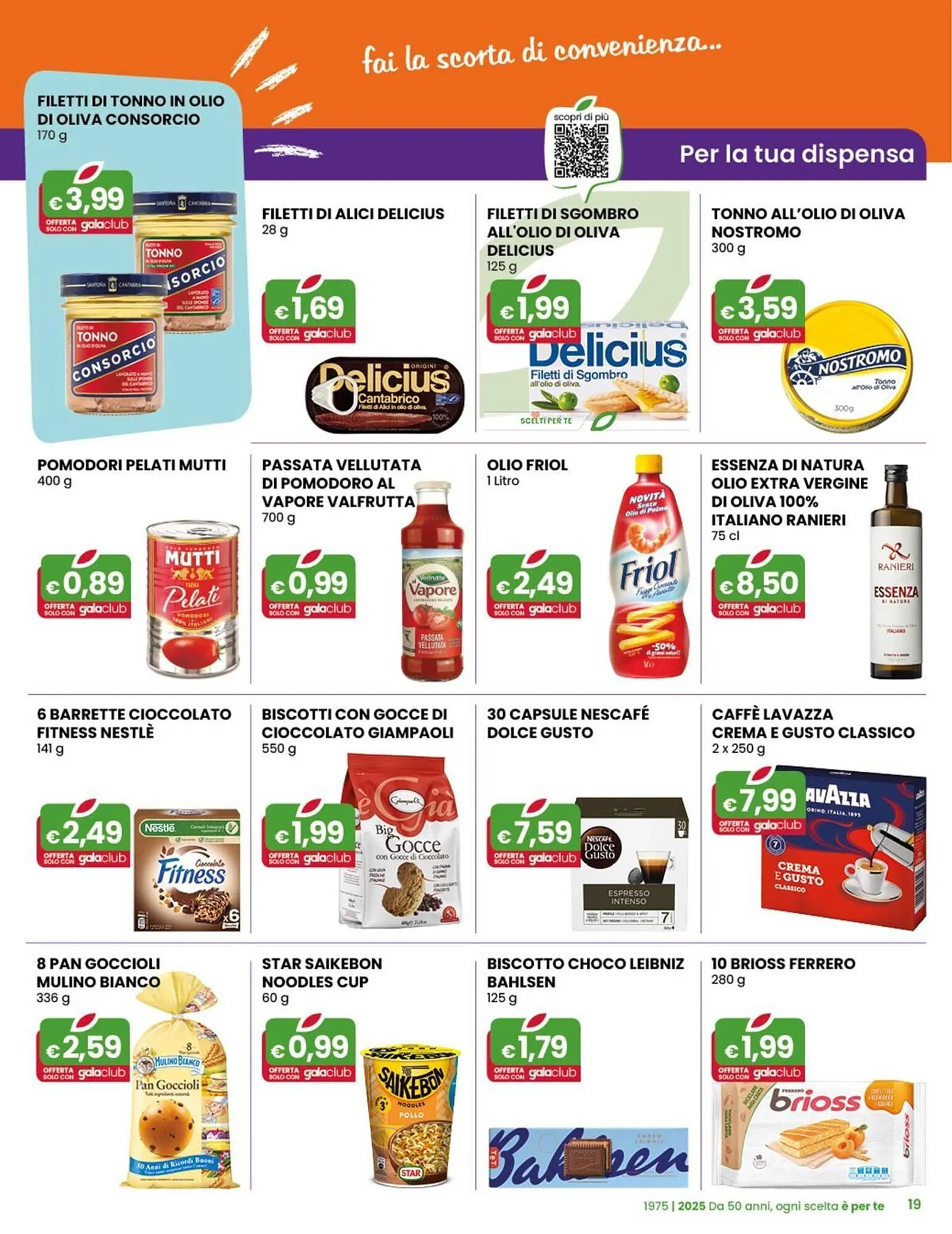 Volantino Gala Supermercati da 22 ottobre a 4 novembre di 2025 - Pagina del volantino 19