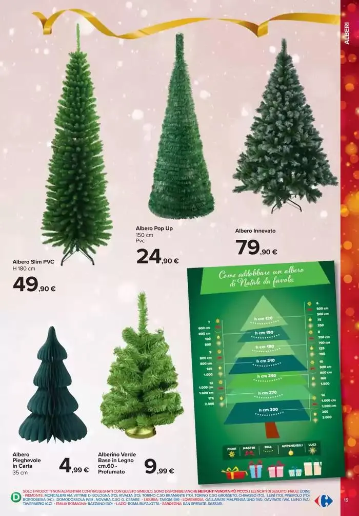 Catalogo addobbi e decori da 5 novembre a 24 dicembre di 2024 - Pagina del volantino 15