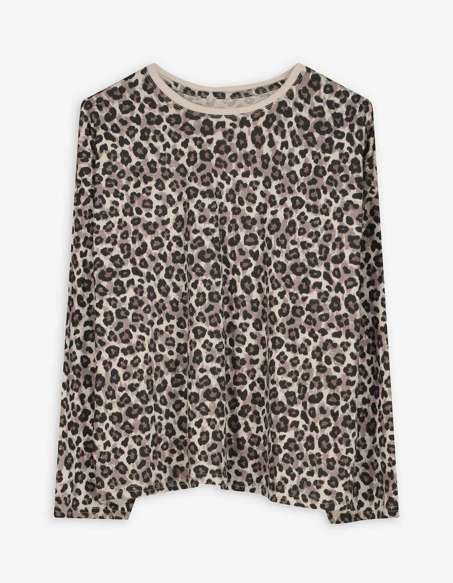 Maglia pigiama - Cotone - beige