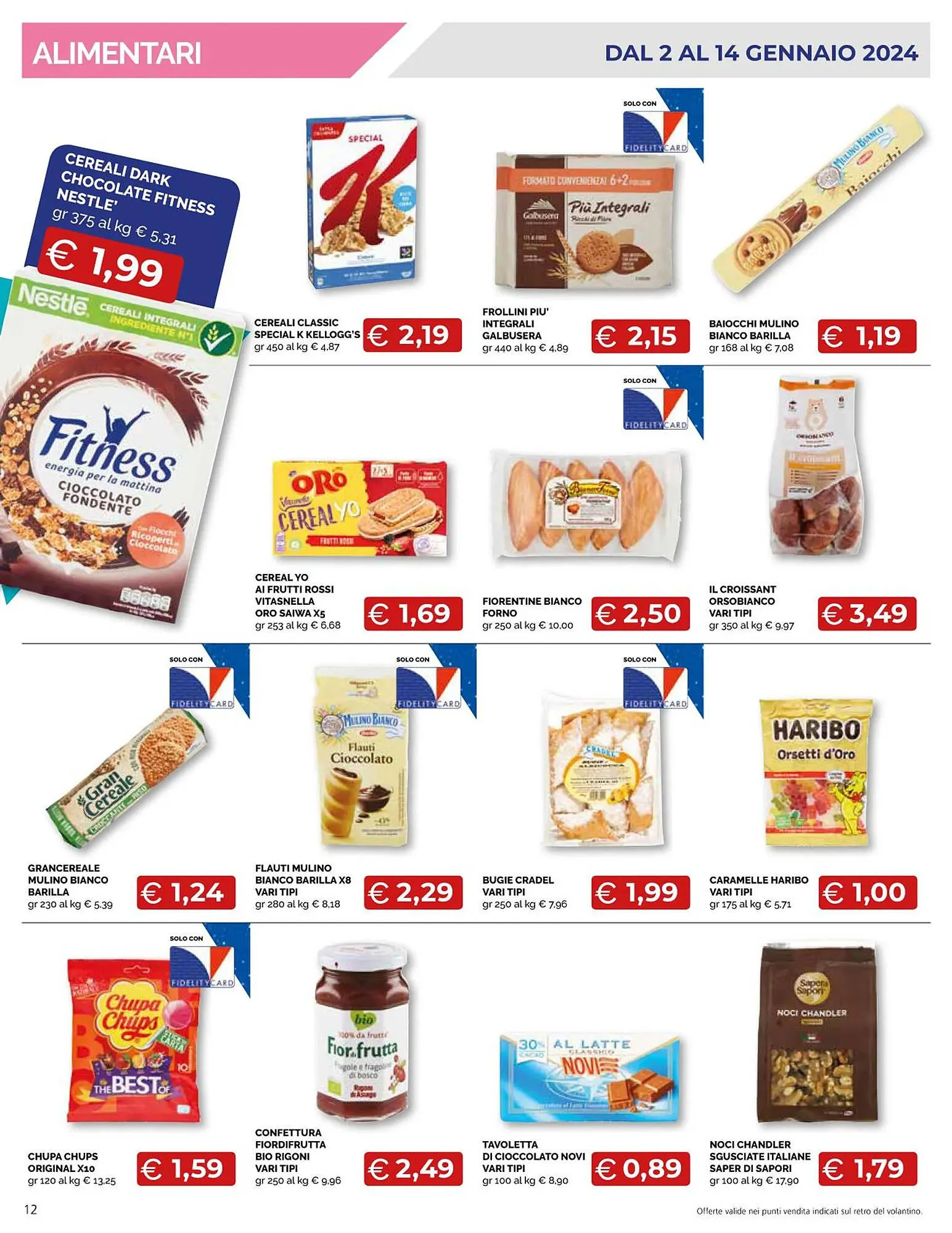 Volantino Mercatò Local da 2 gennaio a 14 gennaio di 2024 - Pagina del volantino 12