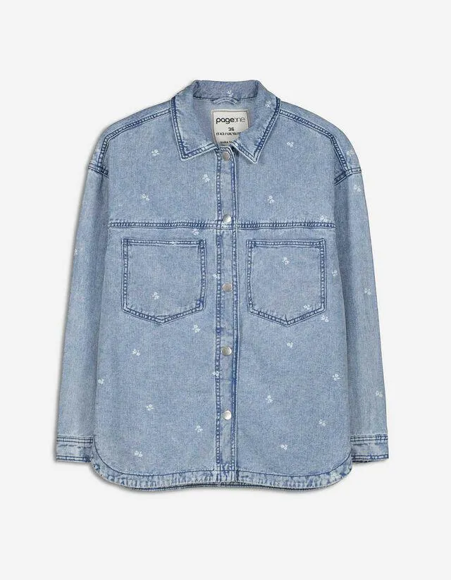 Giacca scamiciata - Oversized Fit