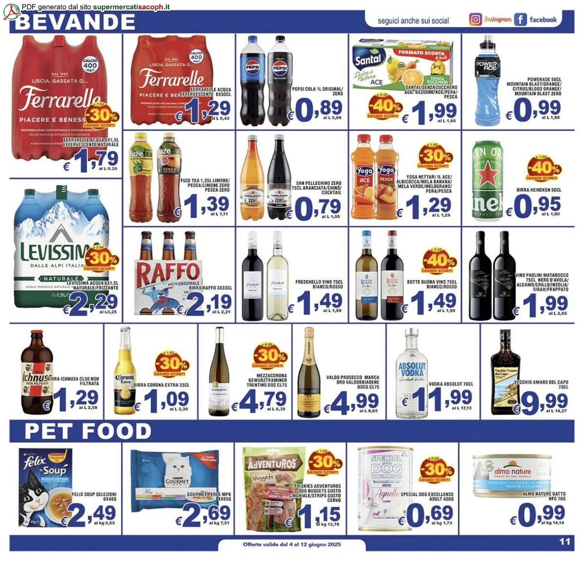 Volantino Sacoph da 4 giugno a 12 giugno di 2025 - Pagina del volantino 11
