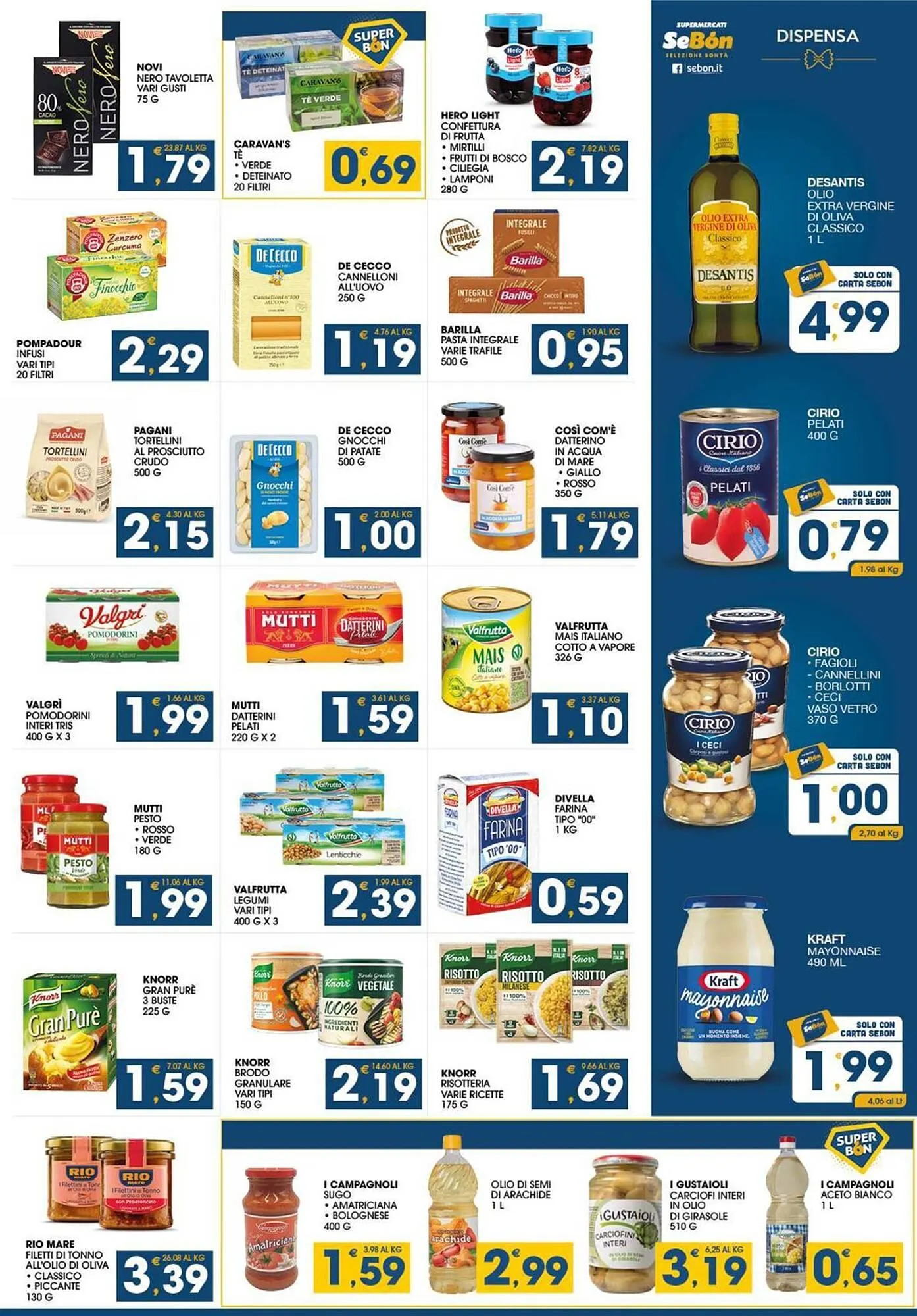 Volantino SeBón Supermercati da 22 ottobre a 31 ottobre di 2025 - Pagina del volantino 9