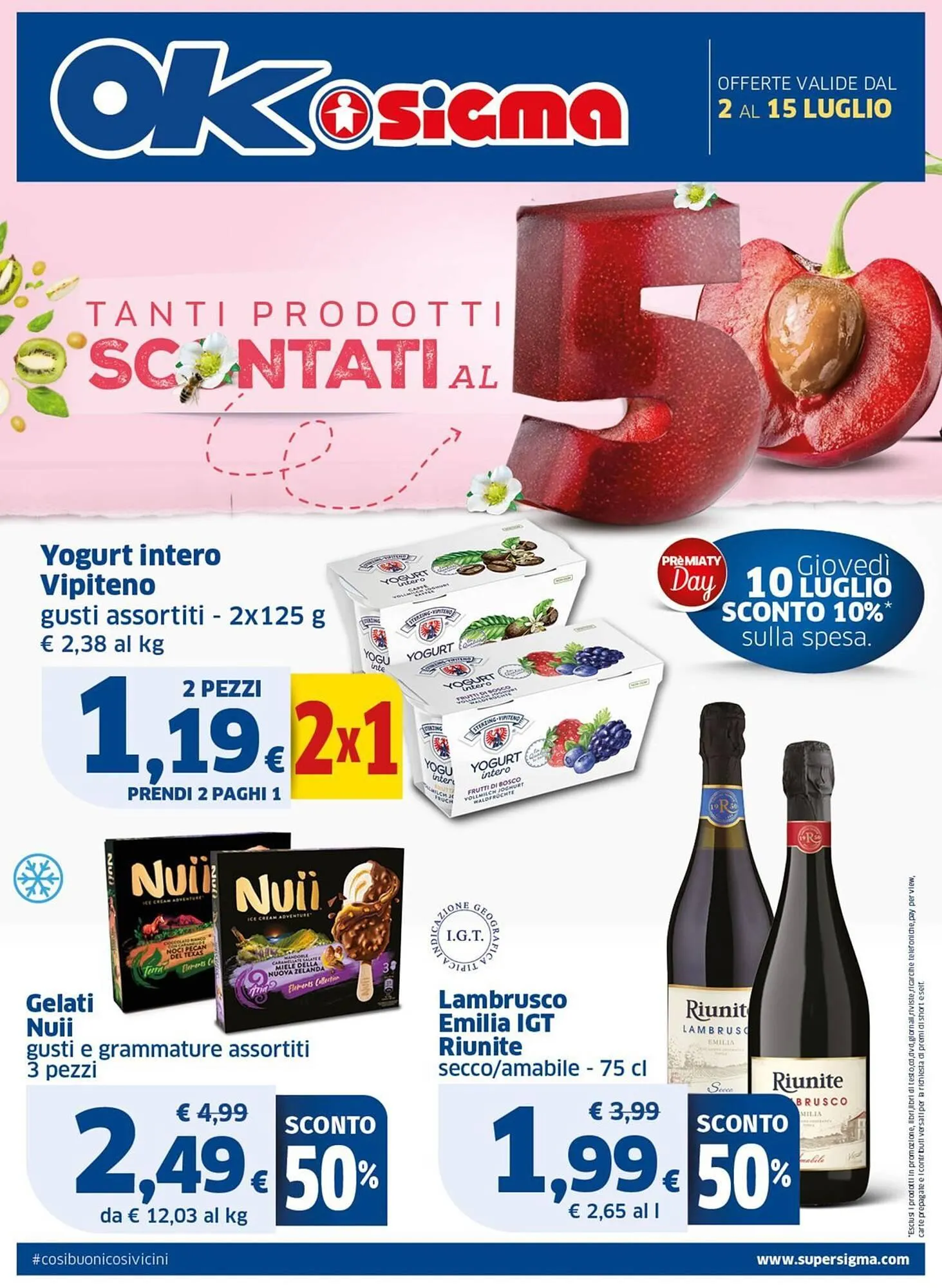 Volantino Ok Sigma - 1