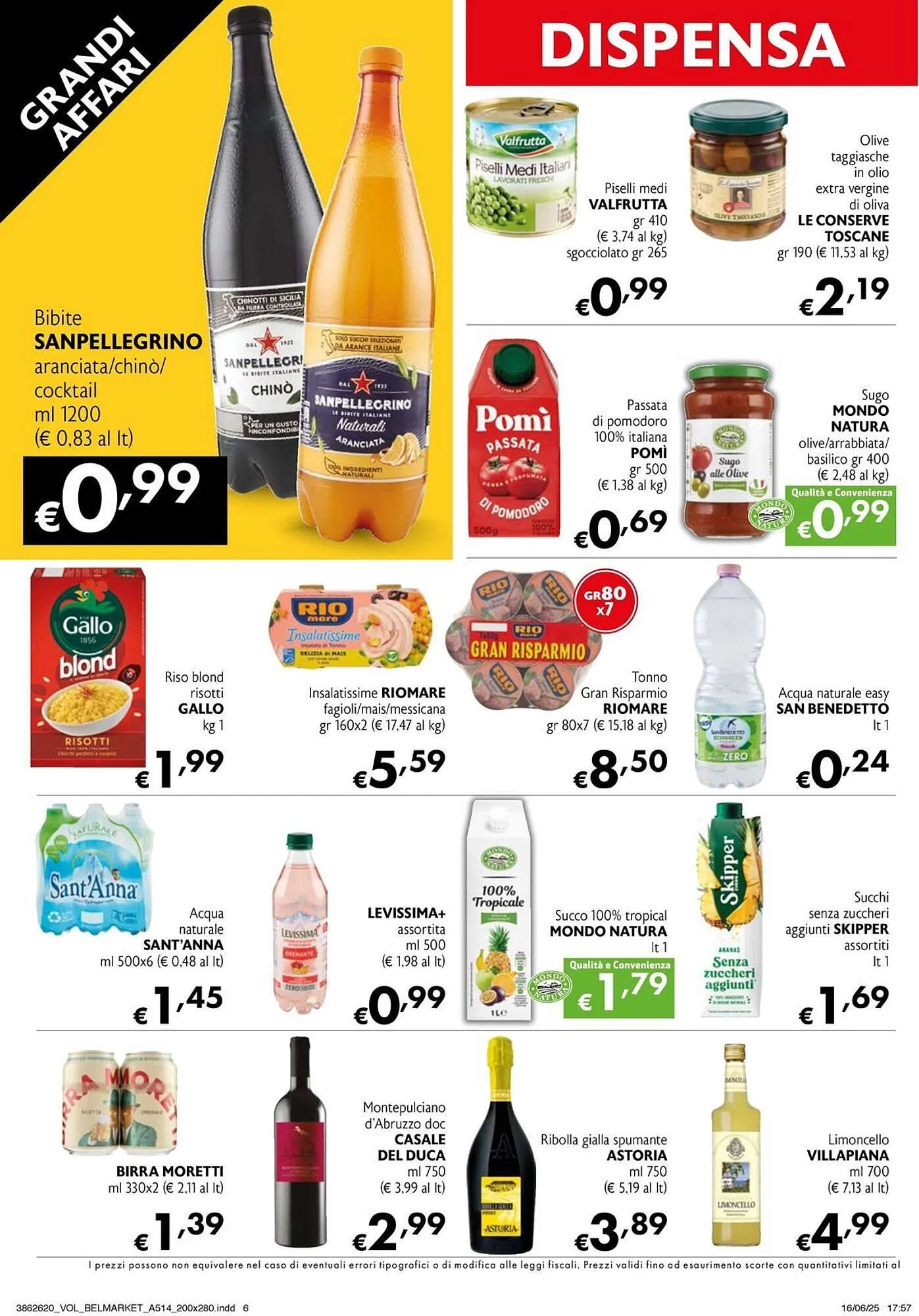 Volantino Belmarket da 3 luglio a 16 luglio di 2025 - Pagina del volantino 6
