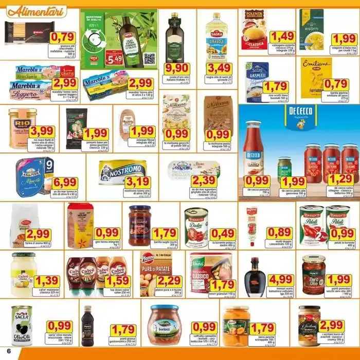 I prezzi più bassi della stagione da 21 marzo a 31 marzo di 2025 - Pagina del volantino 6