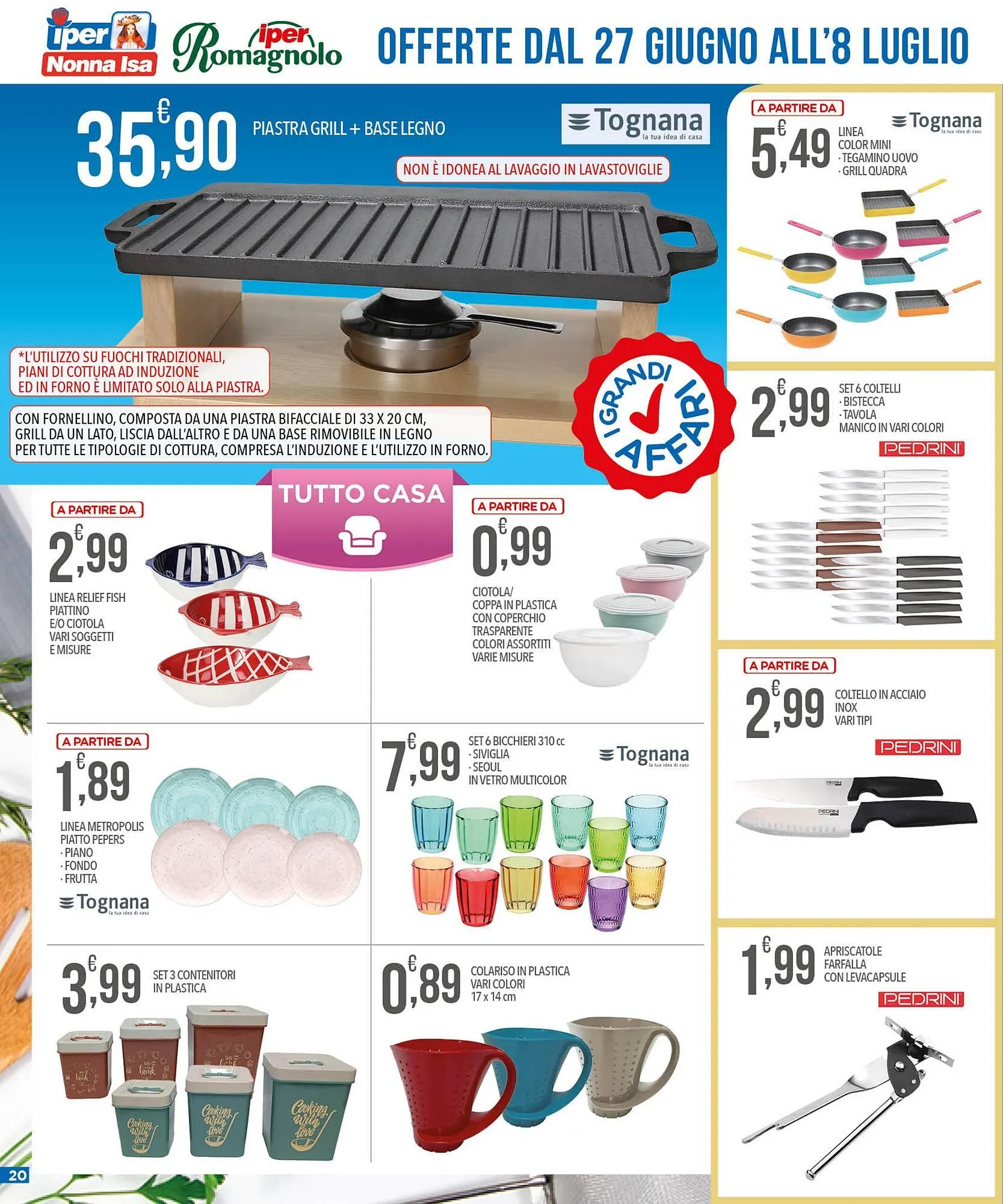 Volantino Iper Romagnolo da 27 giugno a 8 luglio di 2025 - Pagina del volantino 20