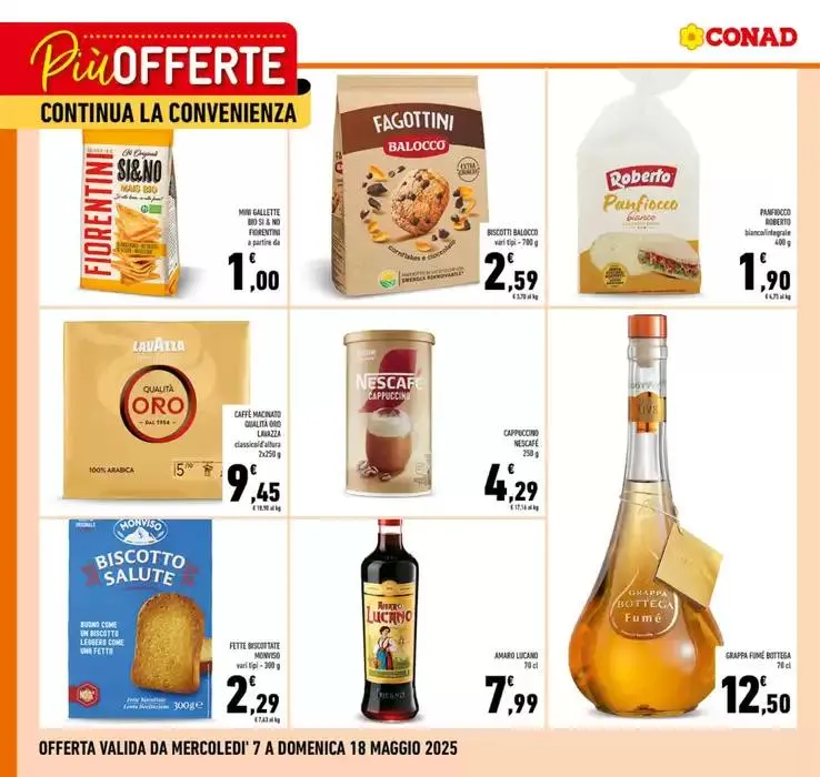 Più Offerte continua la Convenienza da 7 maggio a 18 maggio di 2025 - Pagina del volantino 2