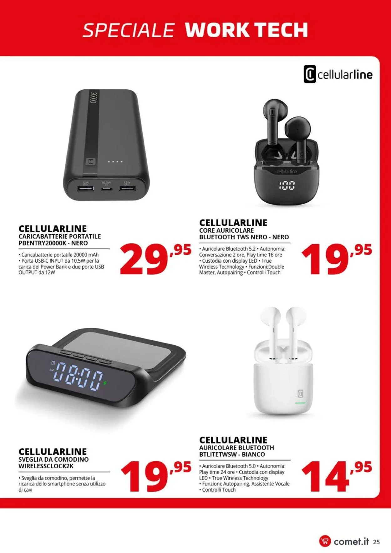 Comet Volantino attuale da 27 agosto a 18 settembre di 2025 - Pagina del volantino 25