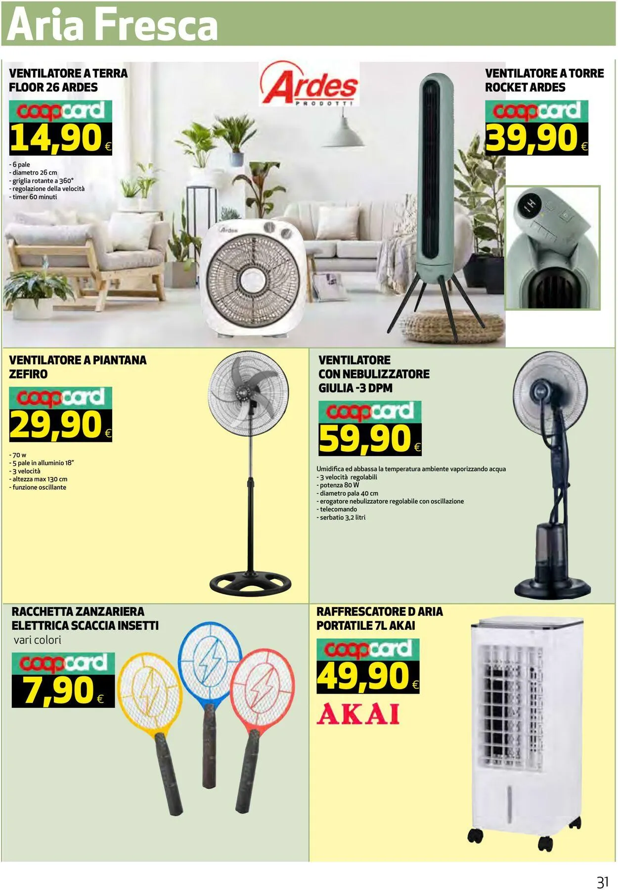 Coop Volantino attuale da 13 giugno a 24 giugno di 2025 - Pagina del volantino 31