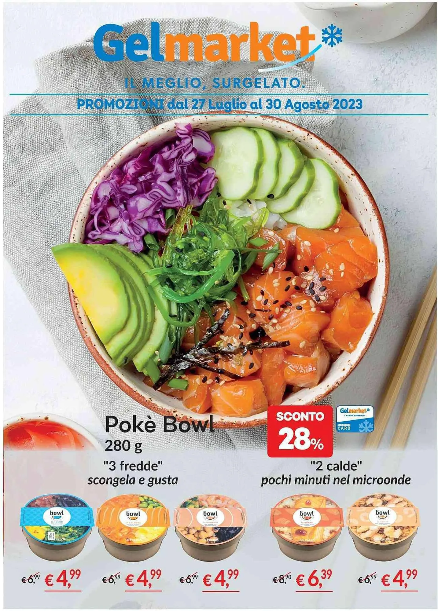 Volantino Gelmarket da 27 luglio a 30 agosto di 2023 - Pagina del volantino 1