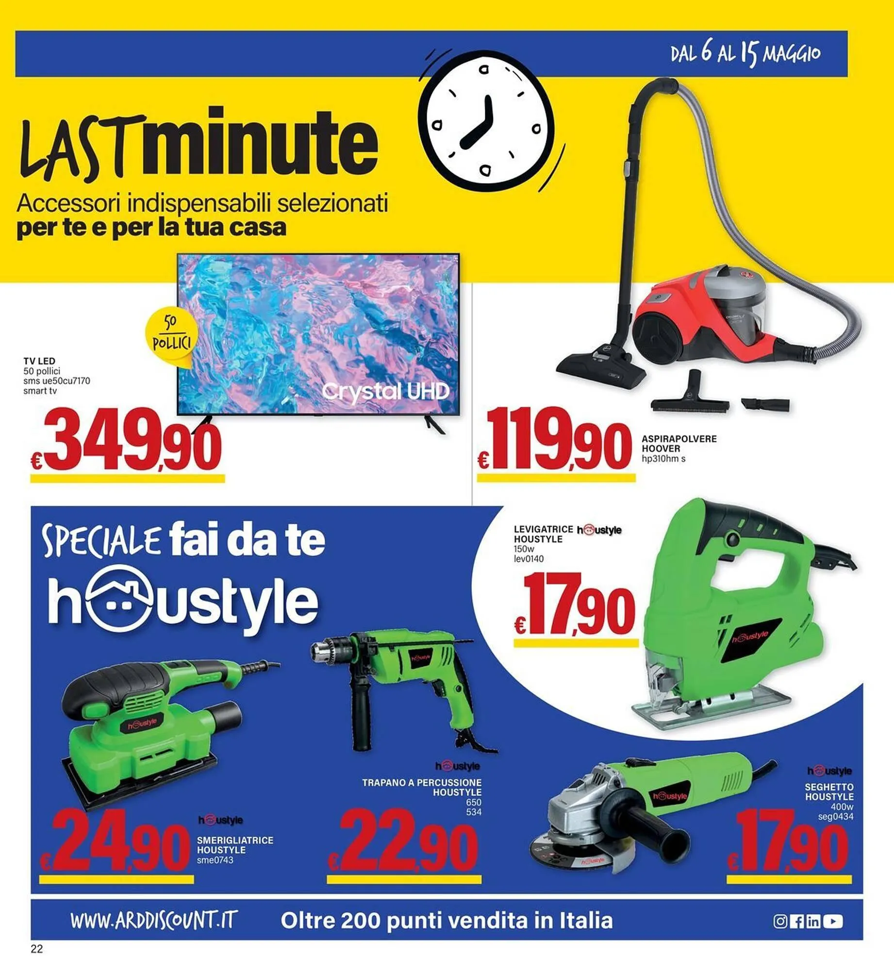 Volantino Ard Discount da 6 maggio a 15 maggio di 2024 - Pagina del volantino 22