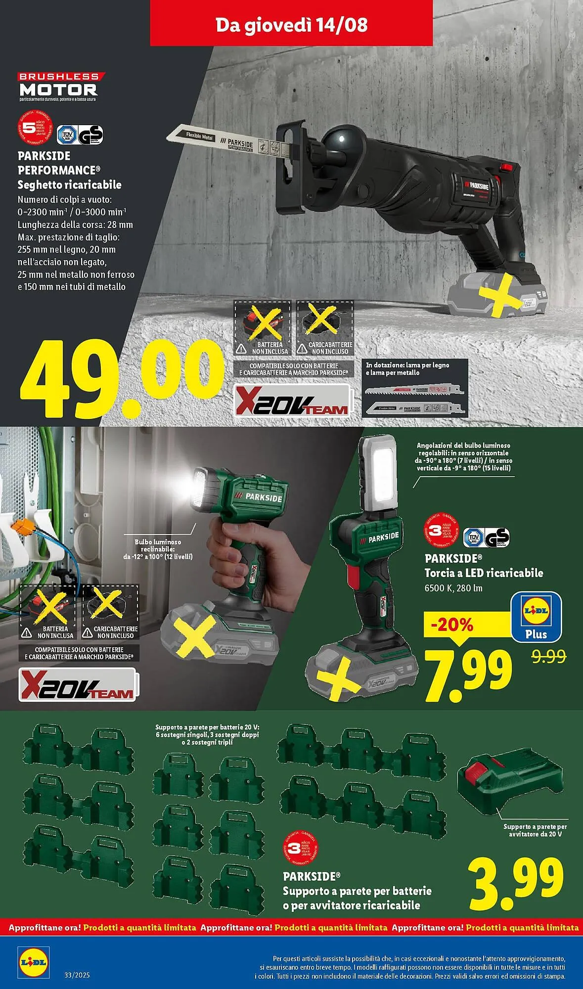 Volantino Lidl da 11 agosto a 17 agosto di 2025 - Pagina del volantino 46