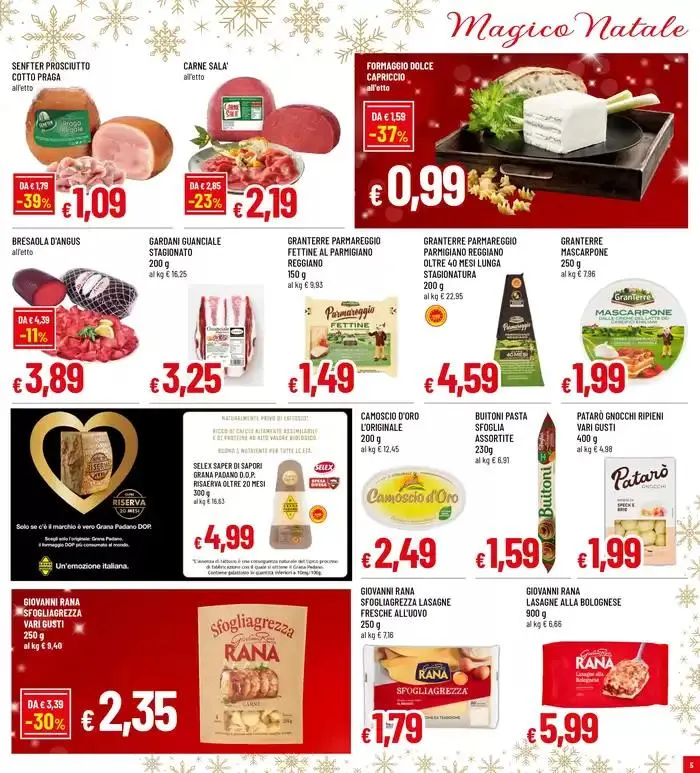 Magico natale da 28 novembre a 11 dicembre di 2024 - Pagina del volantino 5