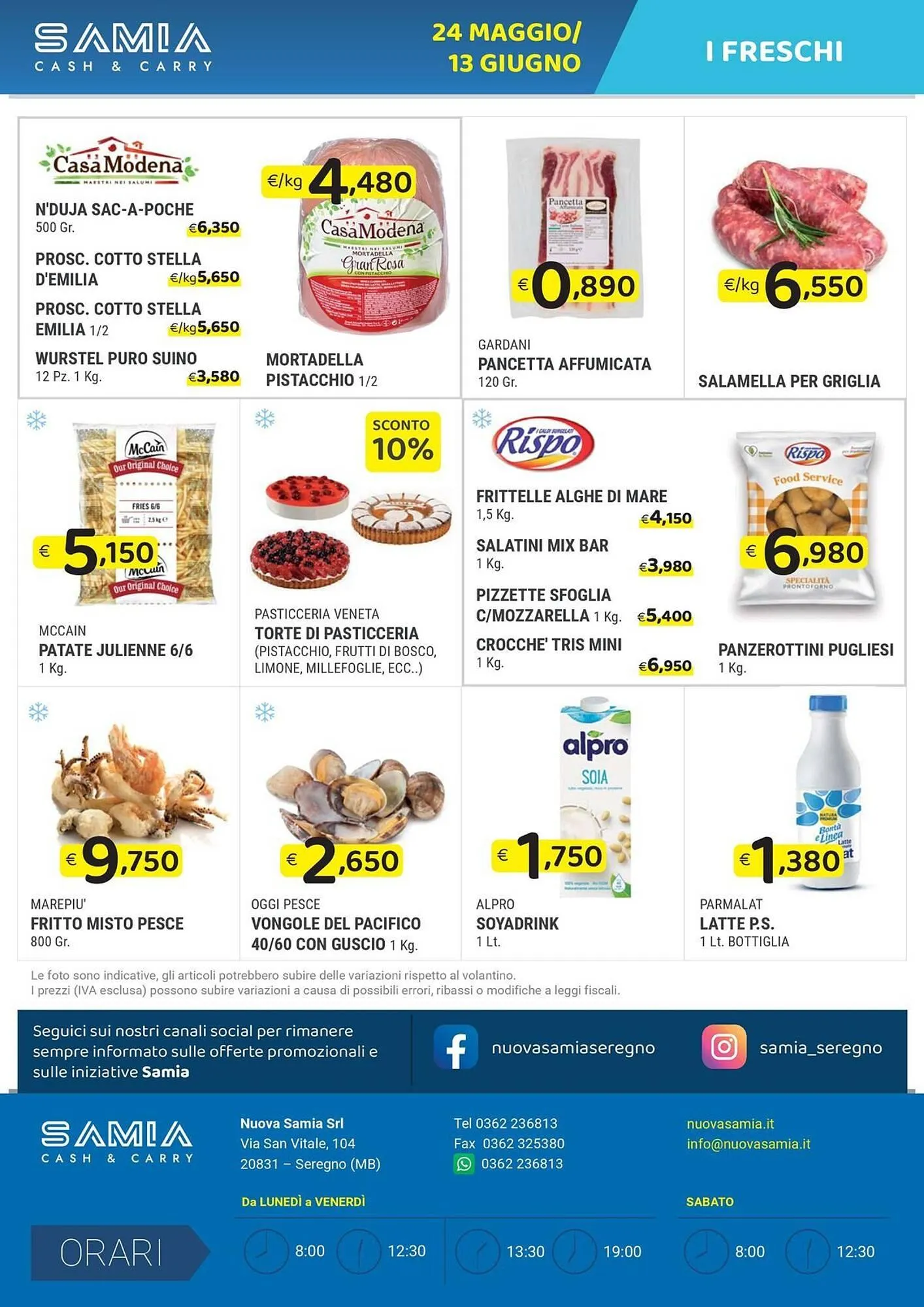 Volantino Samia Cash and Carry da 24 maggio a 13 giugno di 2025 - Pagina del volantino 8