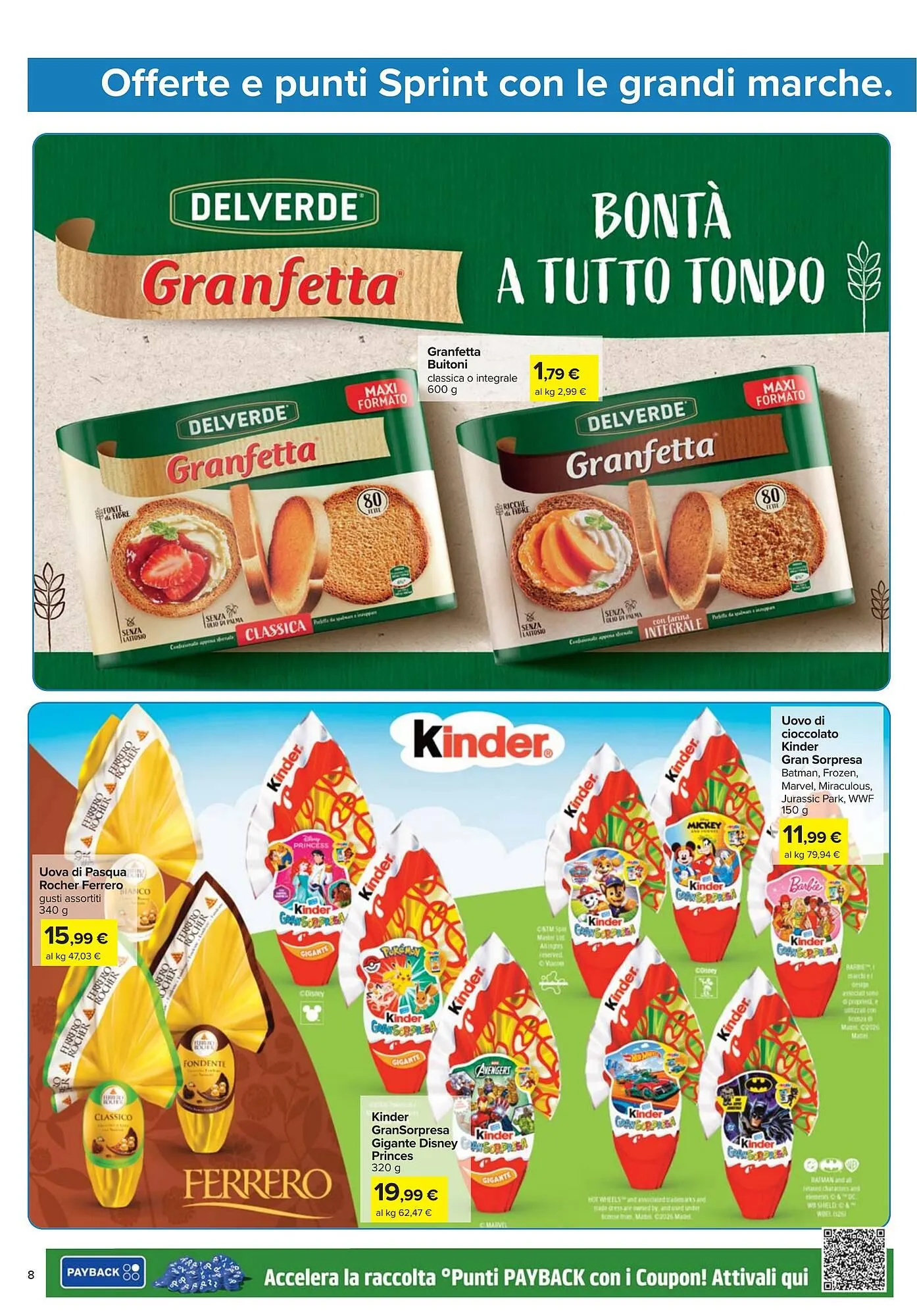 Volantino Carrefour da 24 marzo a 6 aprile di 2026 - Pagina del volantino 8