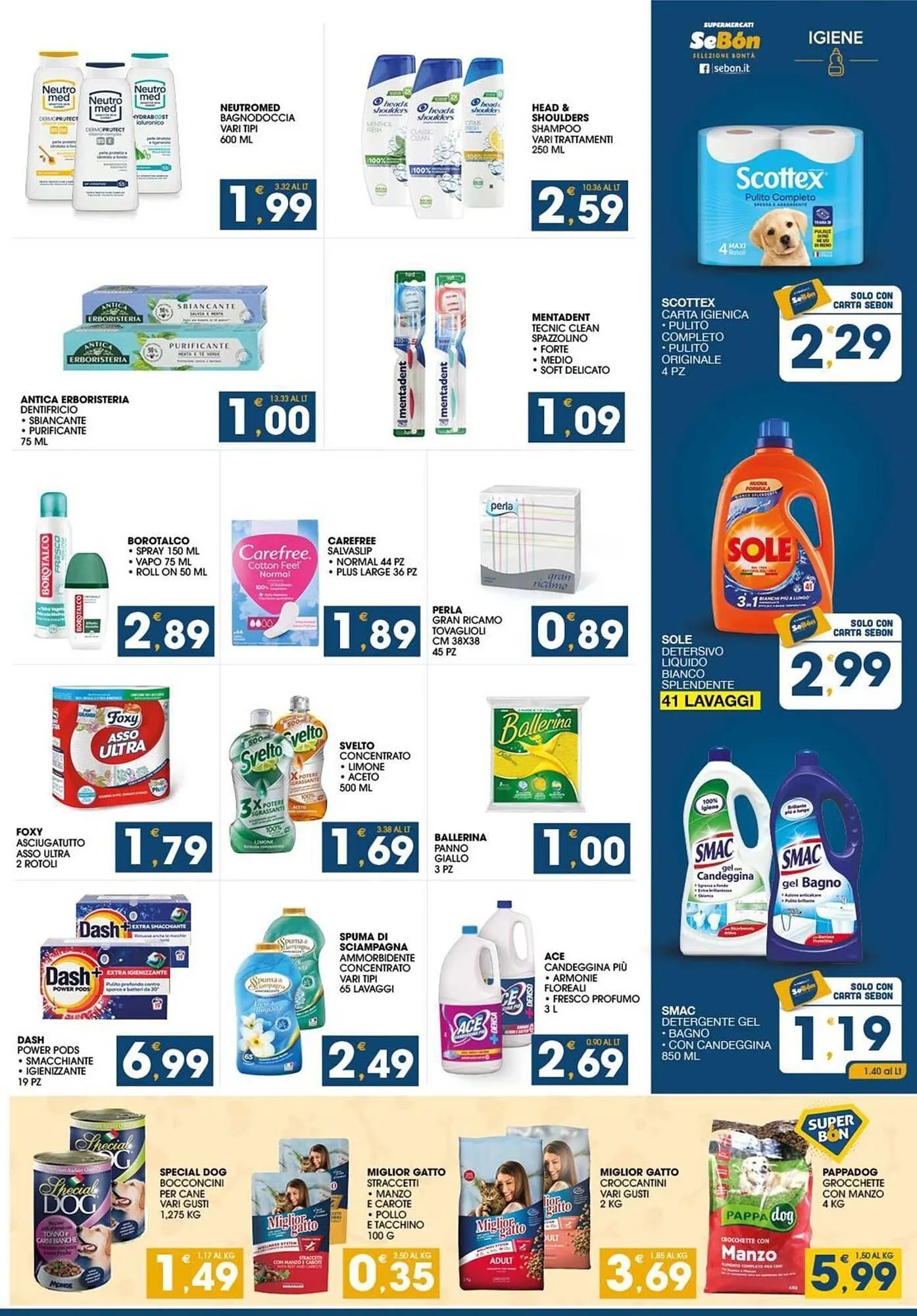 Volantino SeBón Supermercati da 1 ottobre a 10 ottobre di 2025 - Pagina del volantino 11
