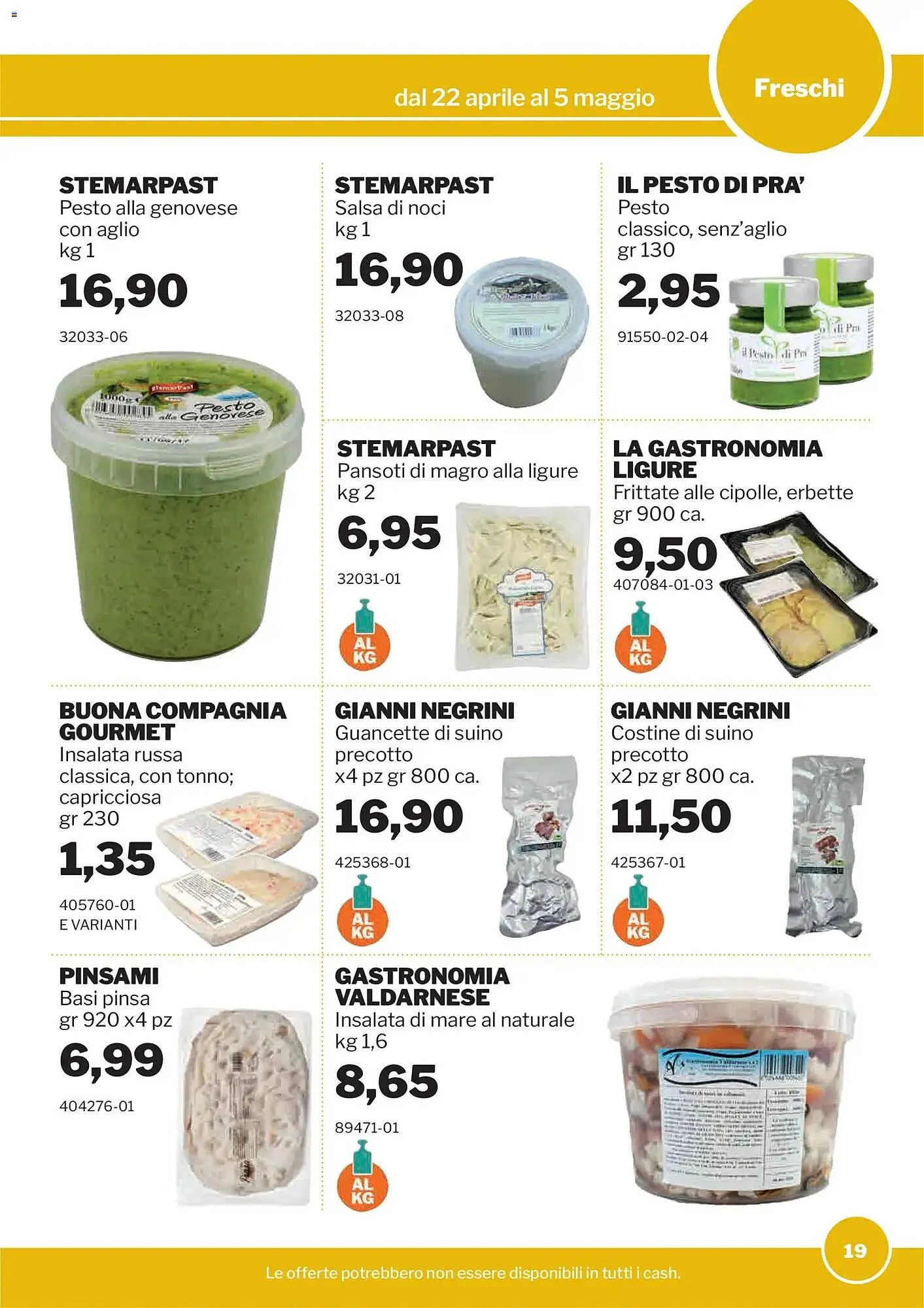 Volantino GrosMarket da 22 aprile a 5 maggio di 2026 - Pagina del volantino 19