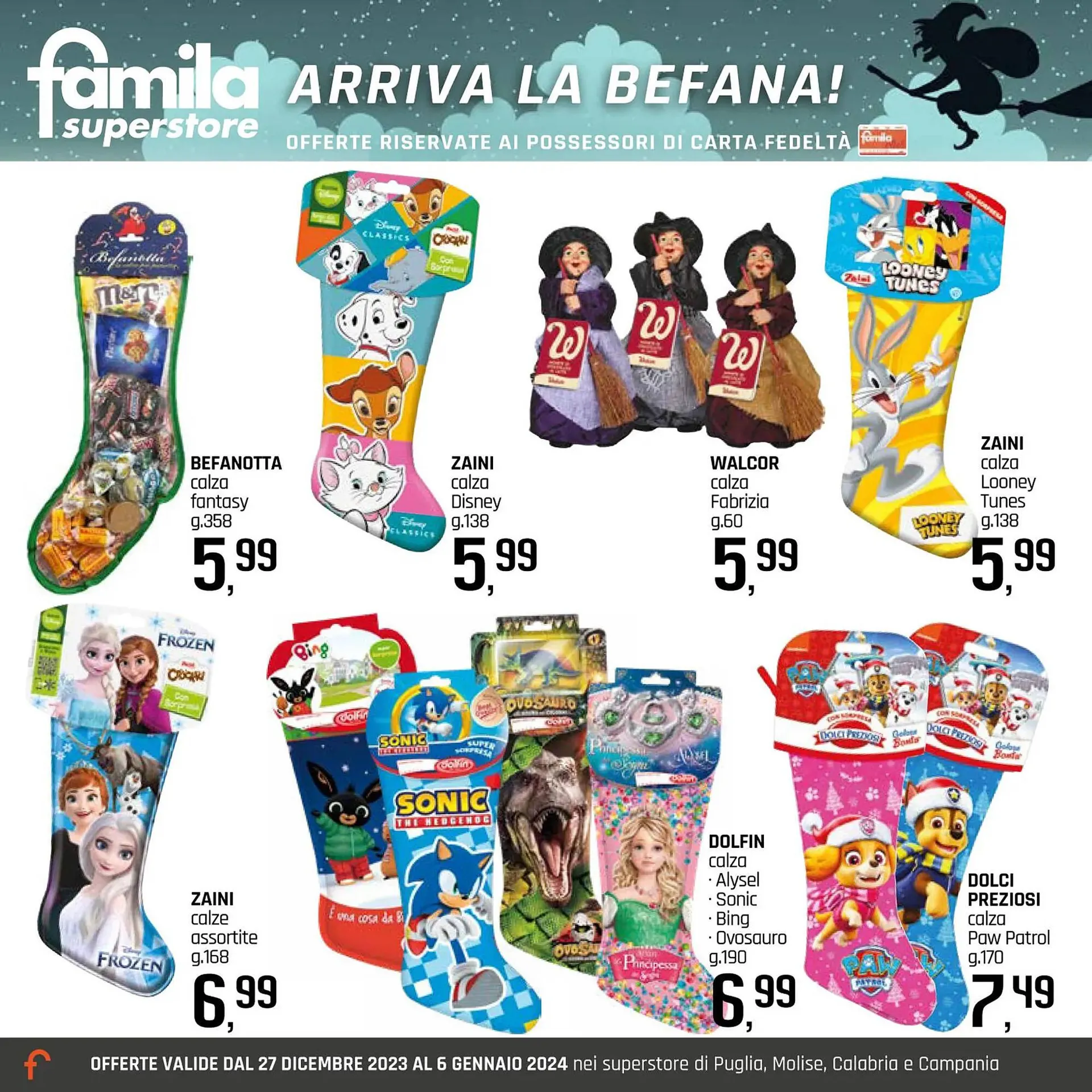 Volantino Famila Superstore da 27 dicembre a 6 gennaio di 2024 - Pagina del volantino 2