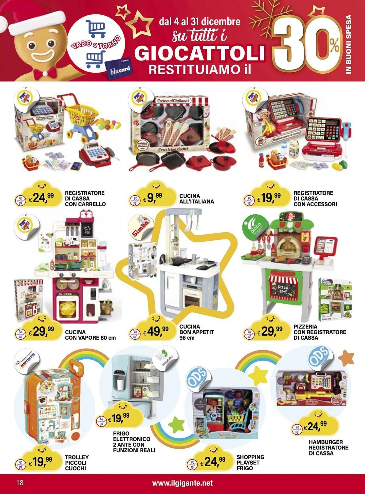 Volantino Il Gigante da 4 dicembre a 31 dicembre di 2025 - Pagina del volantino 18