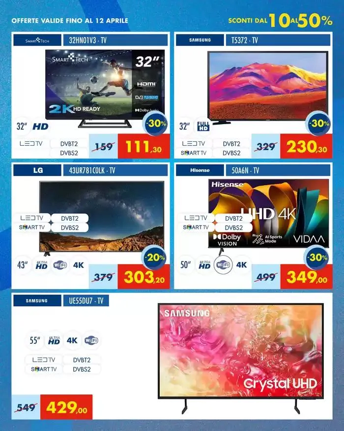 Sconti dal 10% al 50% da 20 marzo a 12 aprile di 2025 - Pagina del volantino 2