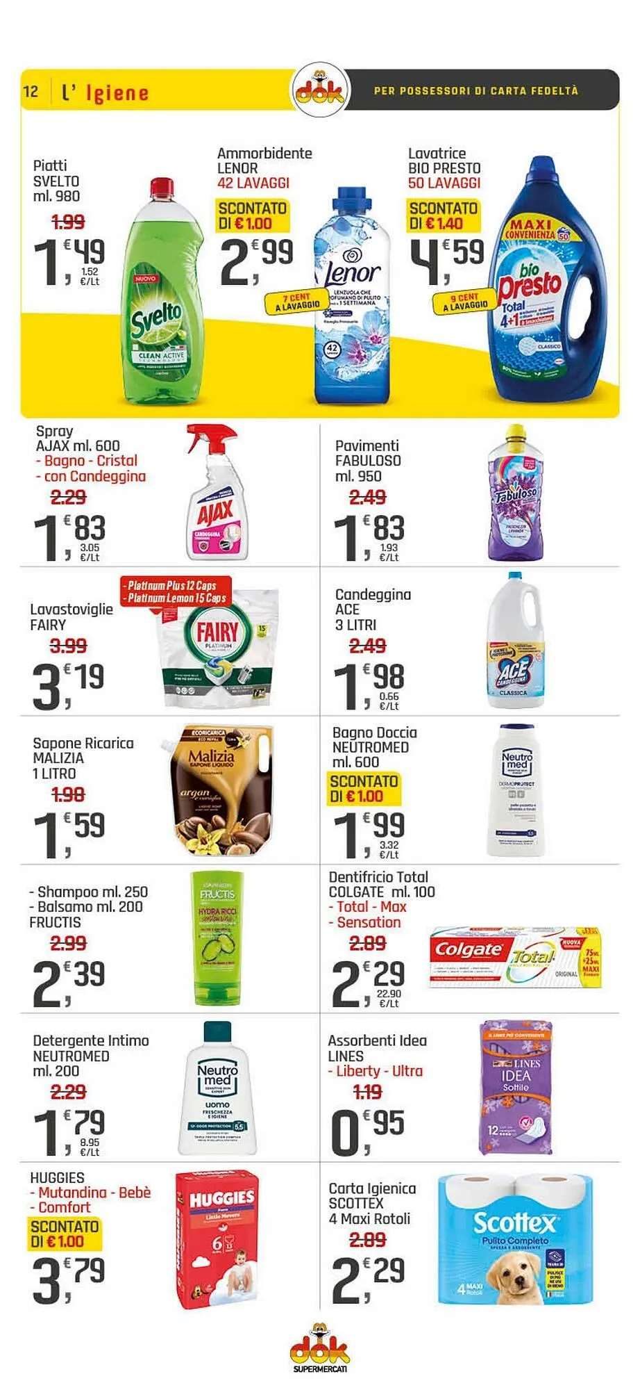 Volantino Supermercati Dok da 4 maggio a 11 maggio di 2026 - Pagina del volantino 12