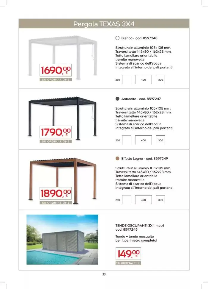CATALOGO ARREDO da 17 marzo a 31 luglio di 2025 - Pagina del volantino 23