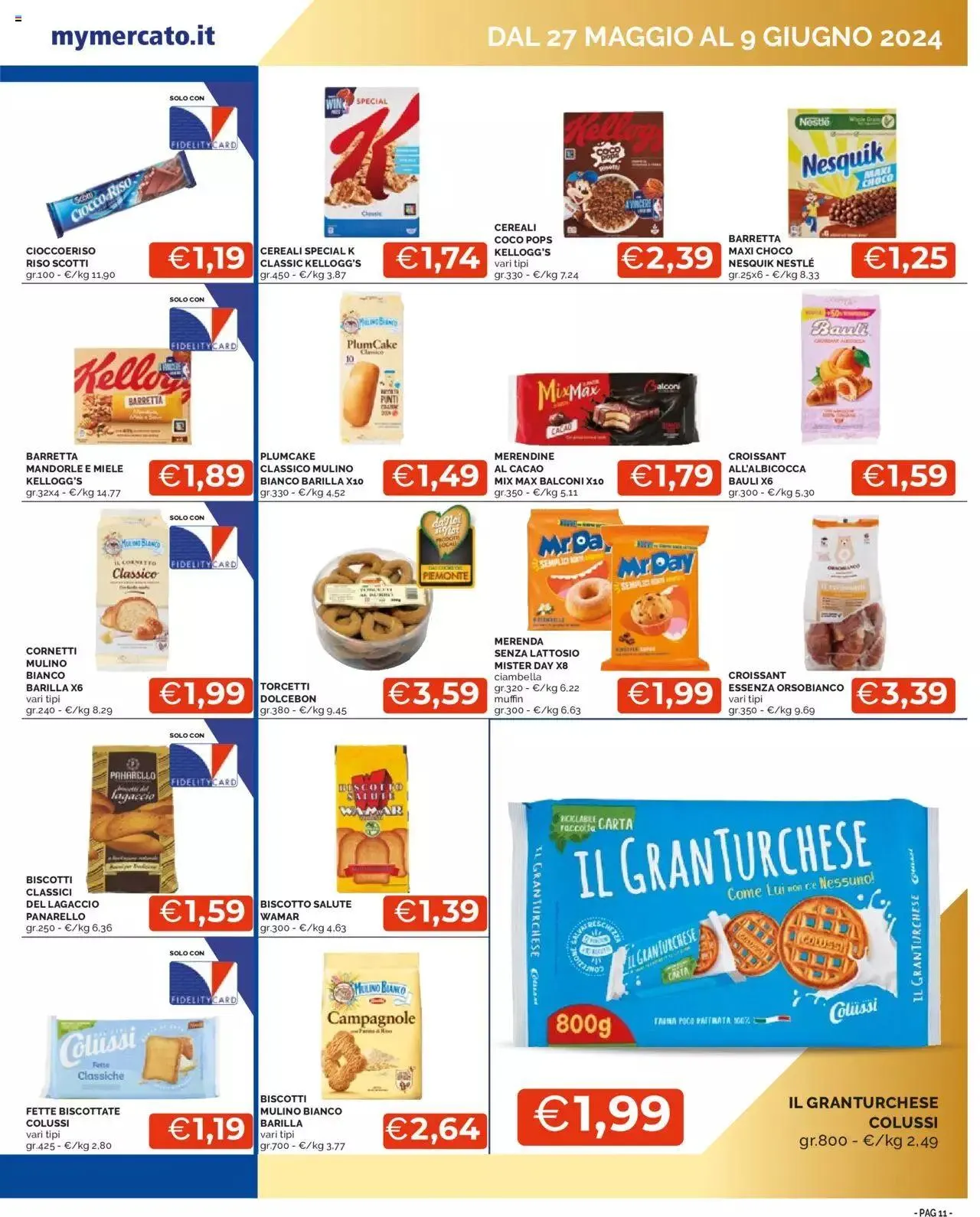 Volantino Mercatò da 27 maggio a 9 giugno di 2024 - Pagina del volantino 11