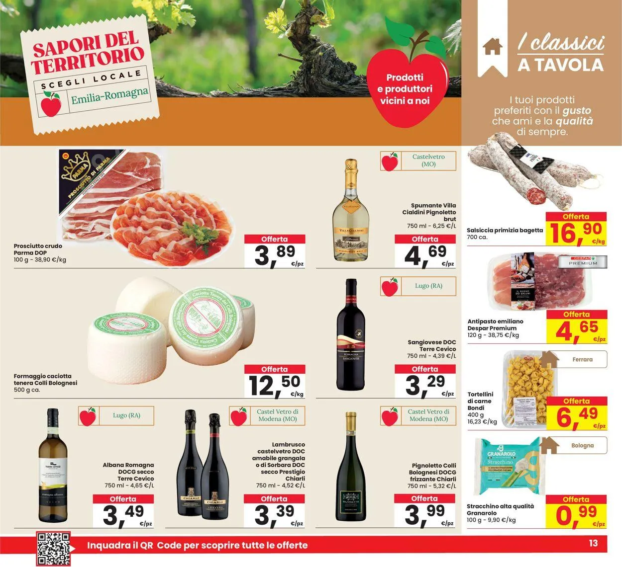 Eurospar Volantino attuale da 29 maggio a 11 giugno di 2025 - Pagina del volantino 13