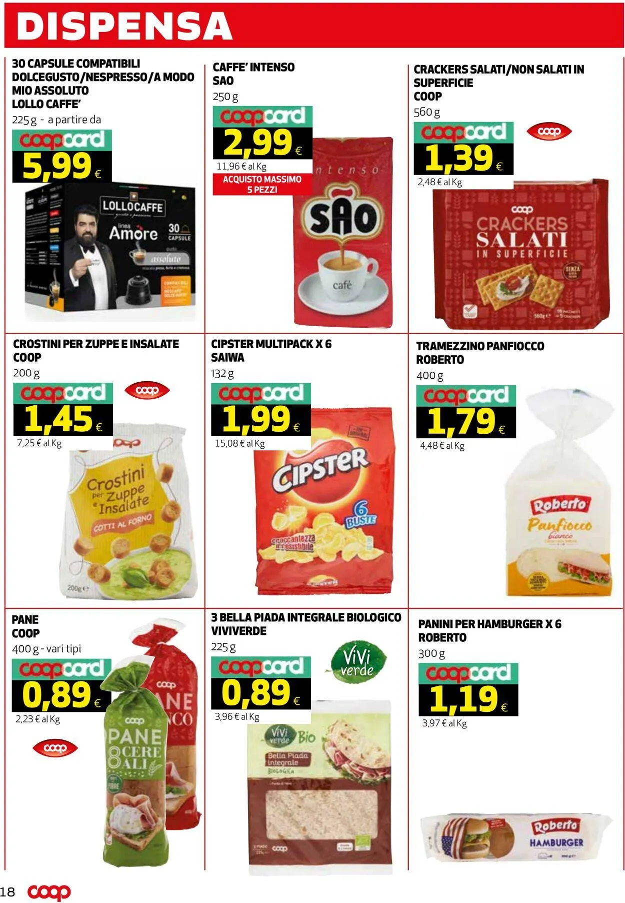 Coop Volantino attuale da 24 luglio a 6 agosto di 2025 - Pagina del volantino 18