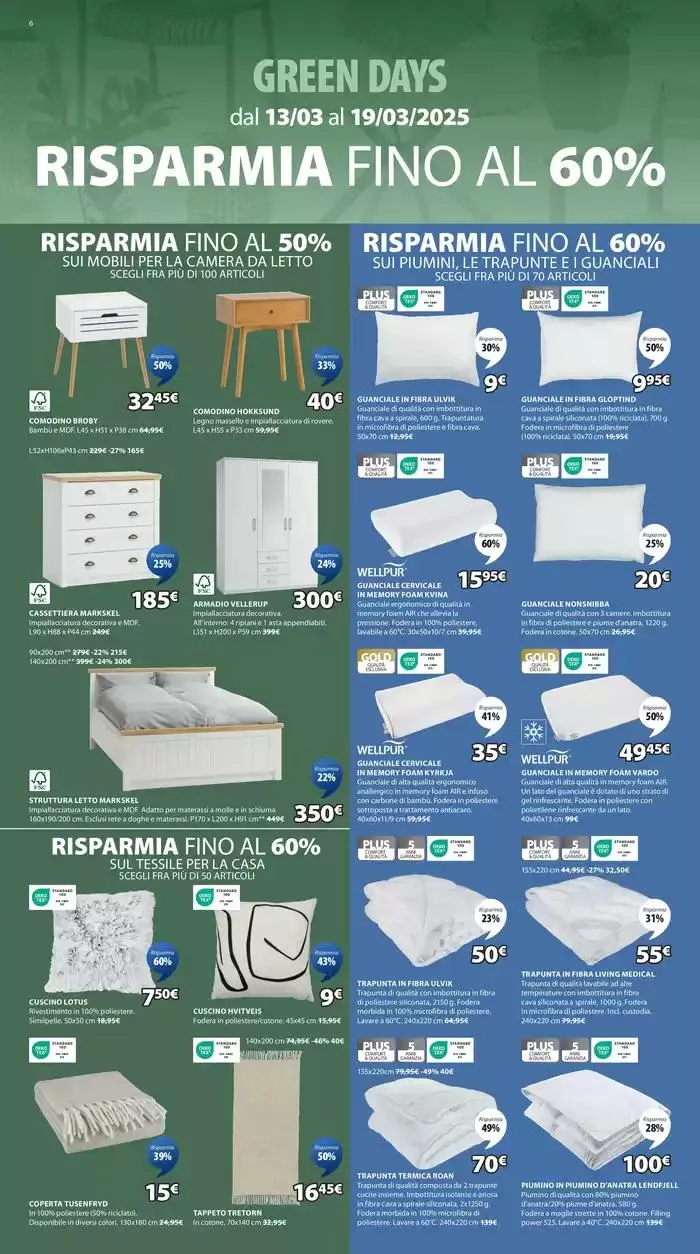 Green days da 13 marzo a 19 marzo di 2025 - Pagina del volantino 6