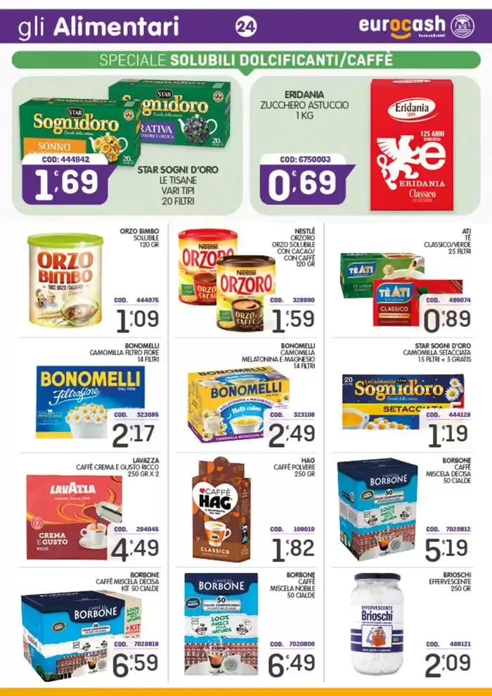Offerte valide 2 al 19 gennaio  da 3 gennaio a 19 gennaio di 2025 - Pagina del volantino 24