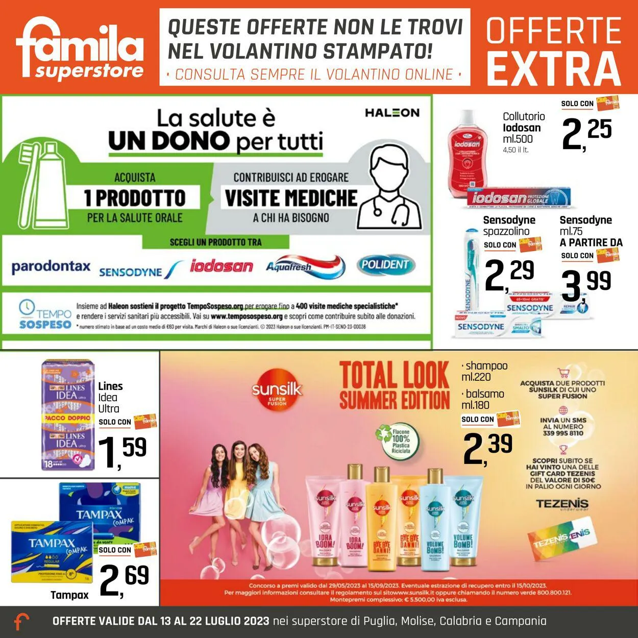 Famila Volantino attuale da 13 luglio a 22 luglio di 2023 - Pagina del volantino 27
