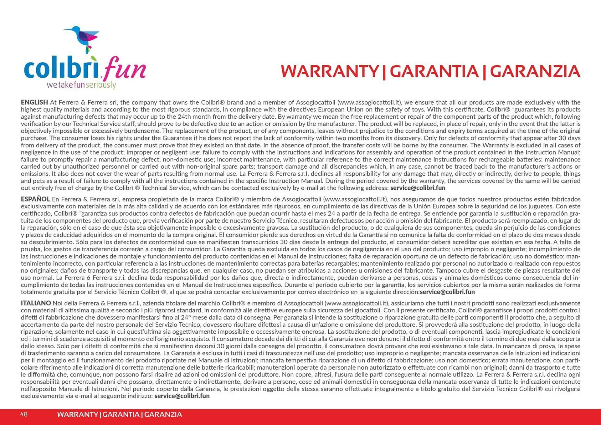 Volantino Colibrì da 6 marzo a 28 dicembre di 2024 - Pagina del volantino 50