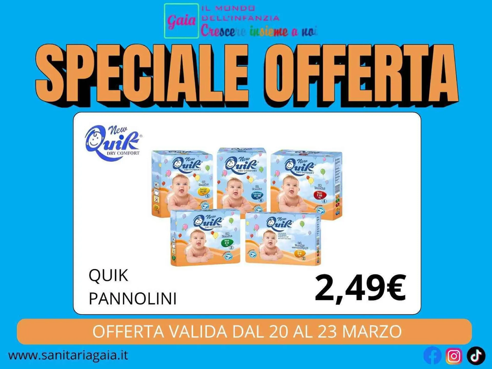 Volantino Sanitaria Gaia da 20 marzo a 23 marzo di 2026 - Pagina del volantino 8