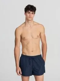 Bermuda mare corti tinta unita Blu navy