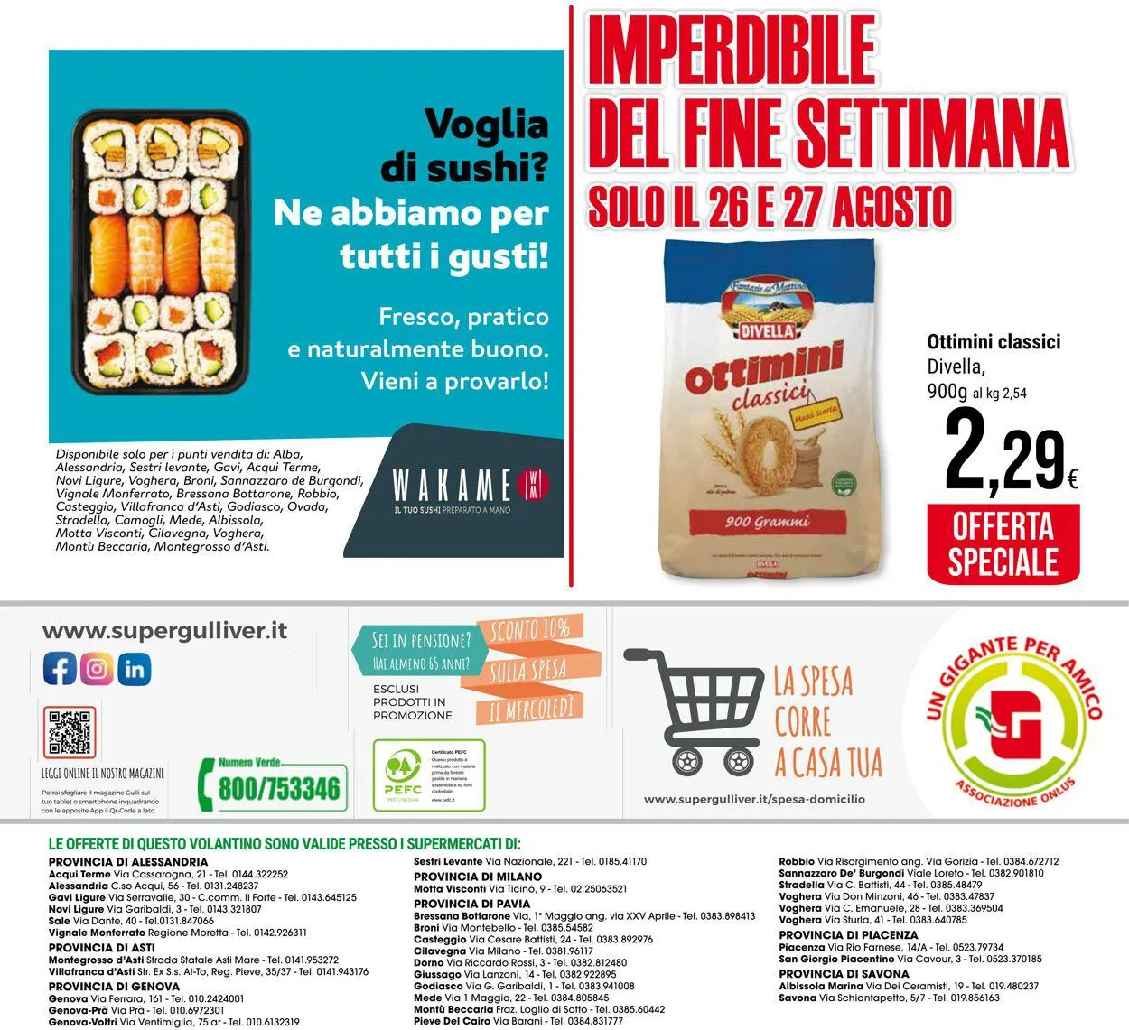 Gulliver Volantino attuale da 22 agosto a 31 agosto di 2023 - Pagina del volantino 20