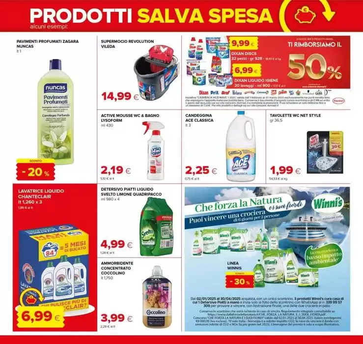 1000 prodotti salva spesa da 13 marzo a 26 giugno di 2025 - Pagina del volantino 20