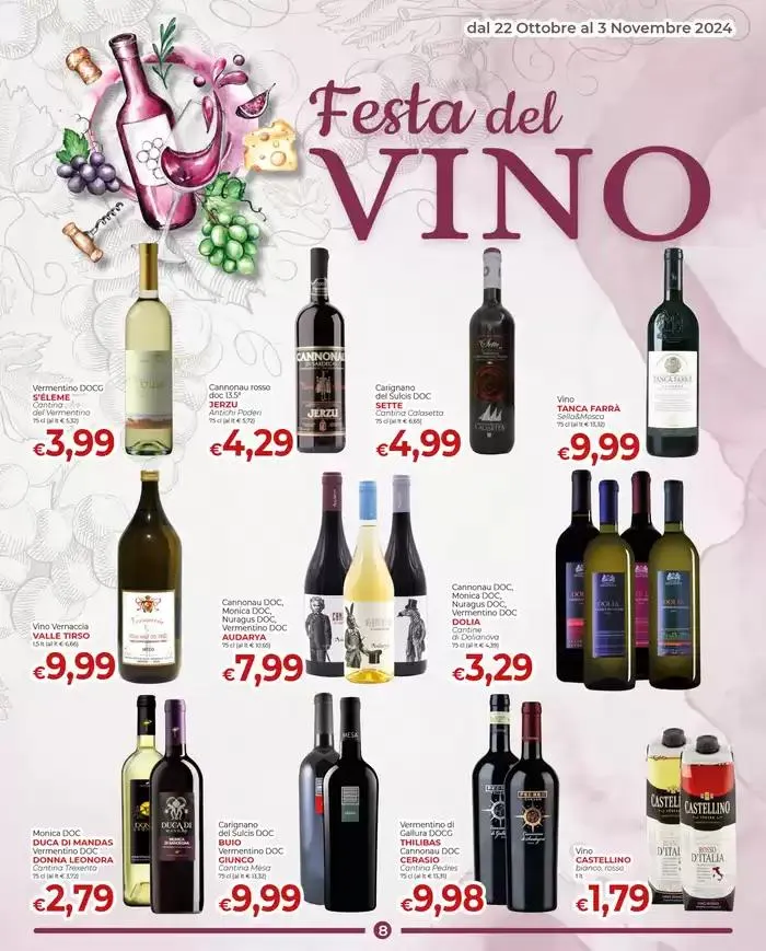 Promozione dal 22 ottobre al 3 Novembre 2024 da 21 ottobre a 3 novembre di 2024 - Pagina del volantino 8