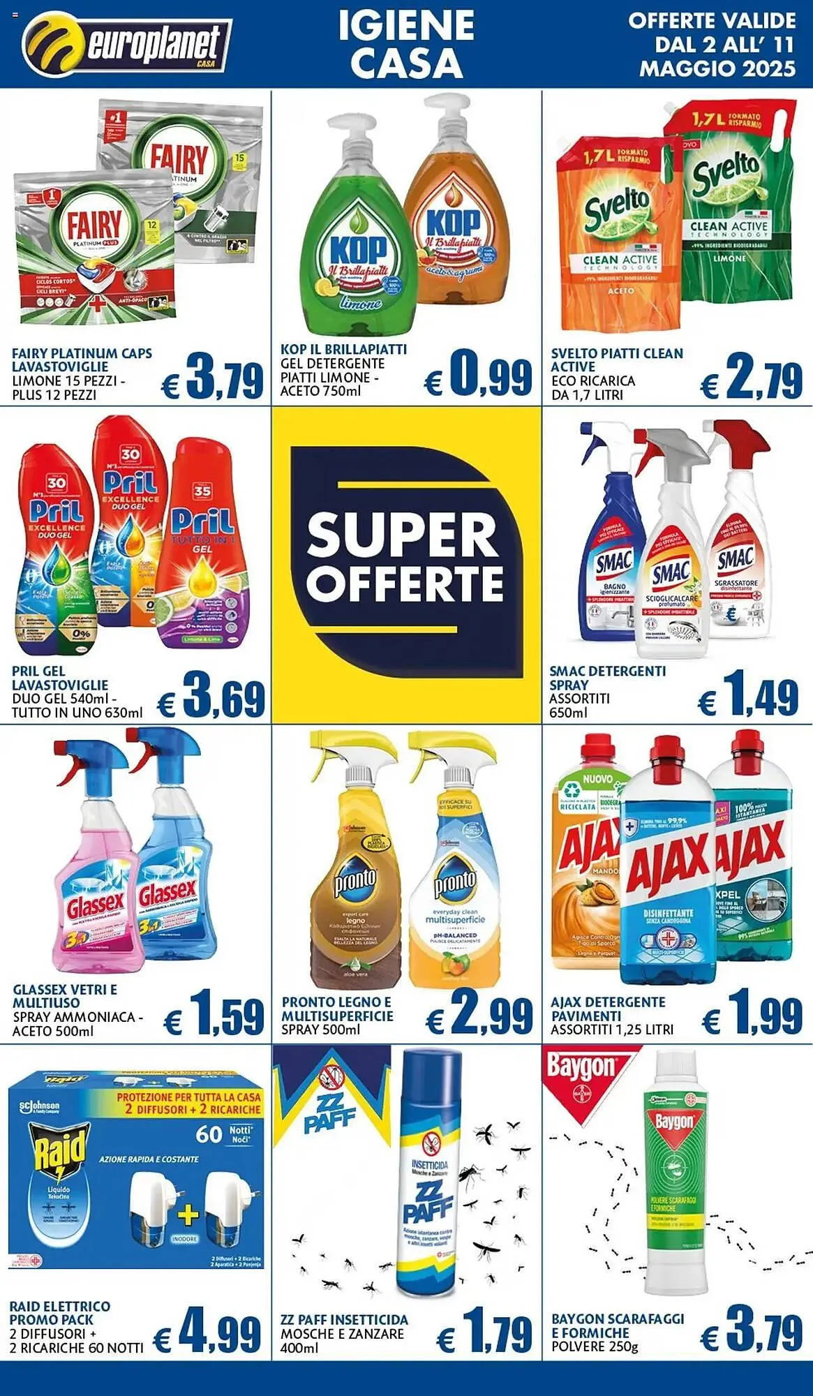 Volantino Europlanet Casa da 2 maggio a 13 maggio di 2025 - Pagina del volantino 7