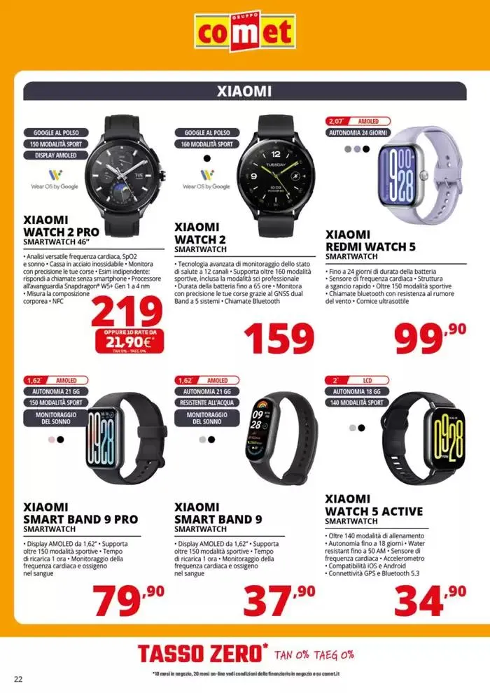 Speciale Telefonia da Comet! da 3 aprile a 16 aprile di 2025 - Pagina del volantino 22