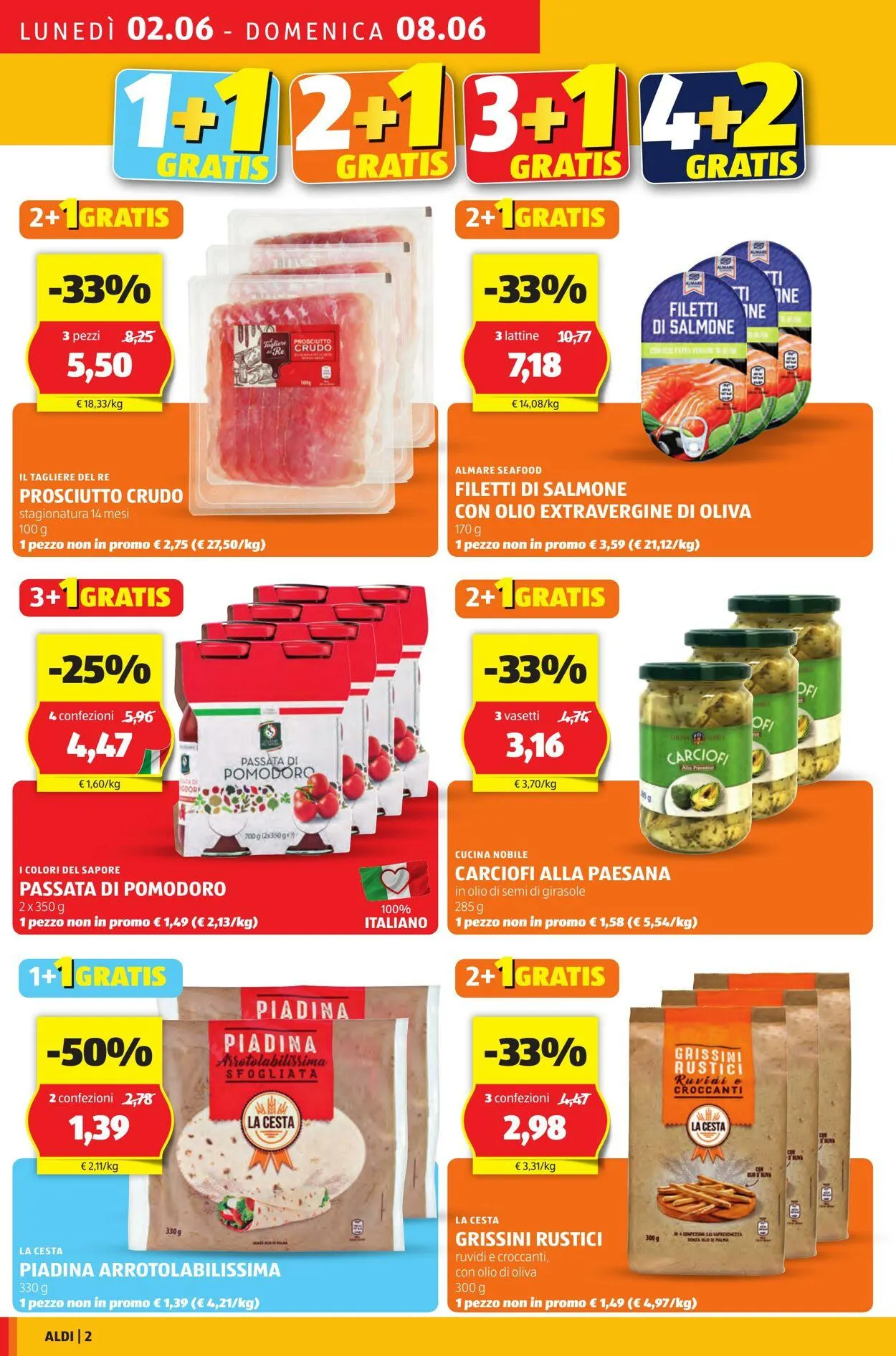 Aldi Volantino attuale da 2 giugno a 8 giugno di 2025 - Pagina del volantino 2