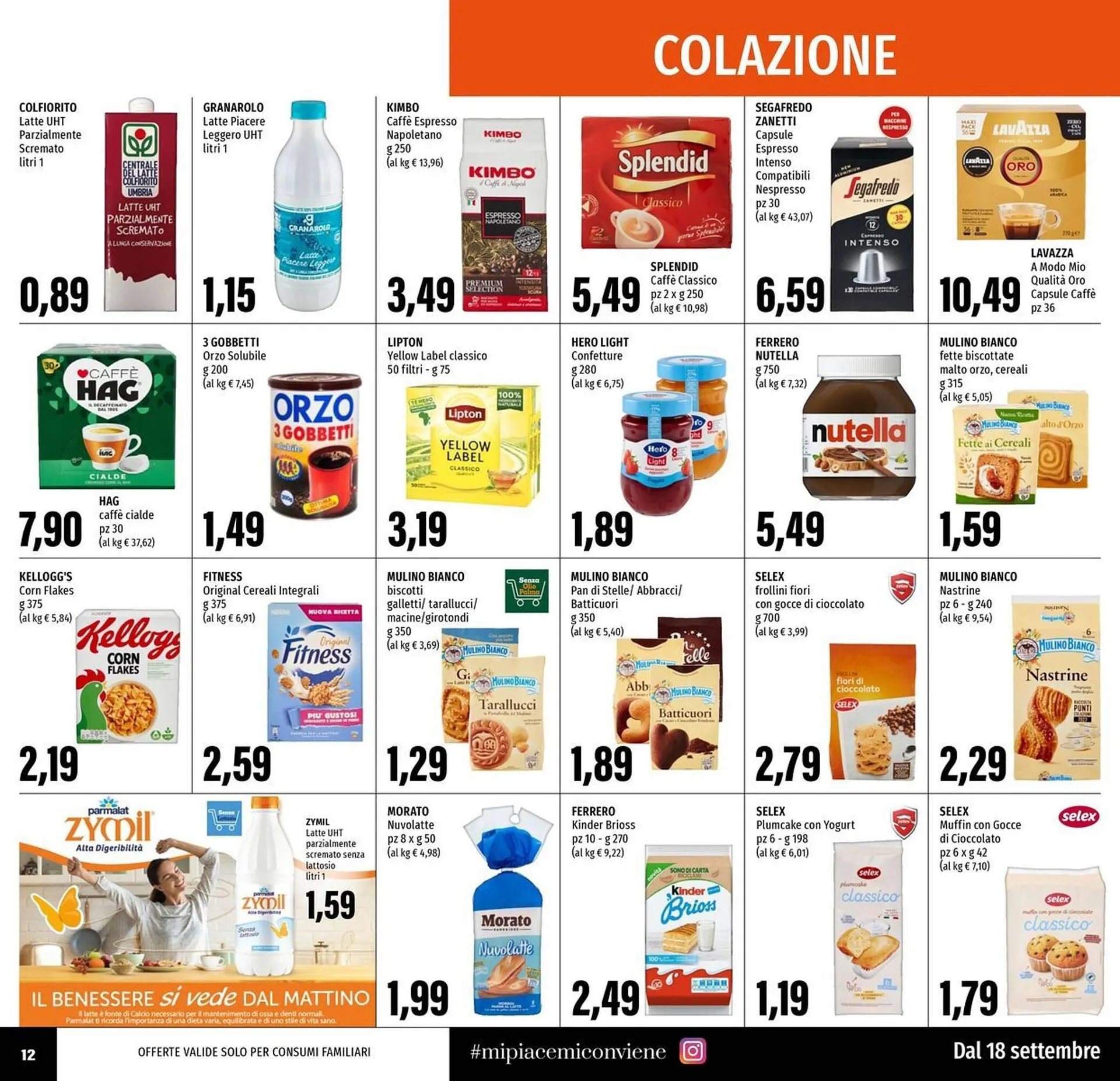 Volantino Emi Supermercati da 18 settembre a 1 ottobre di 2025 - Pagina del volantino 12