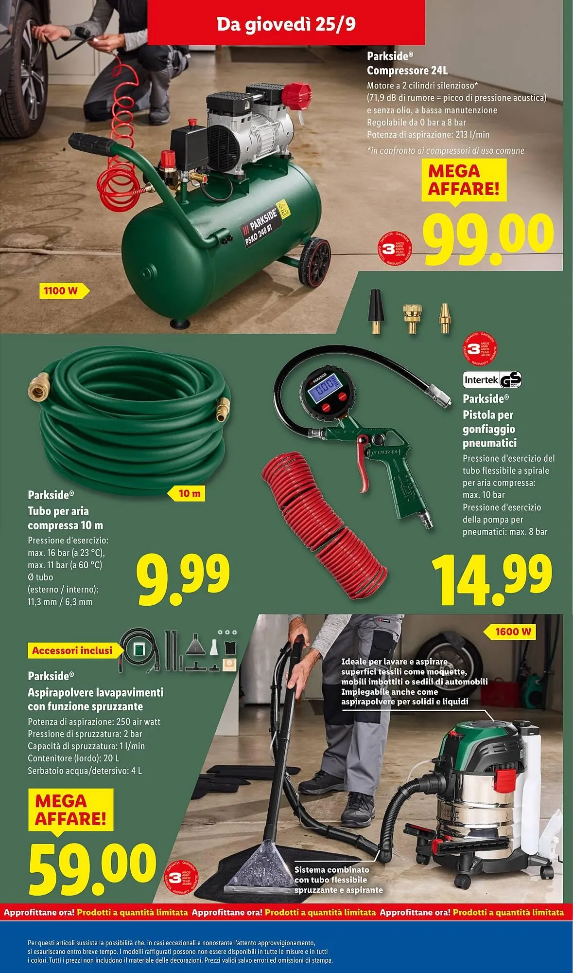 Volantino Lidl da 22 settembre a 28 settembre di 2025 - Pagina del volantino 45