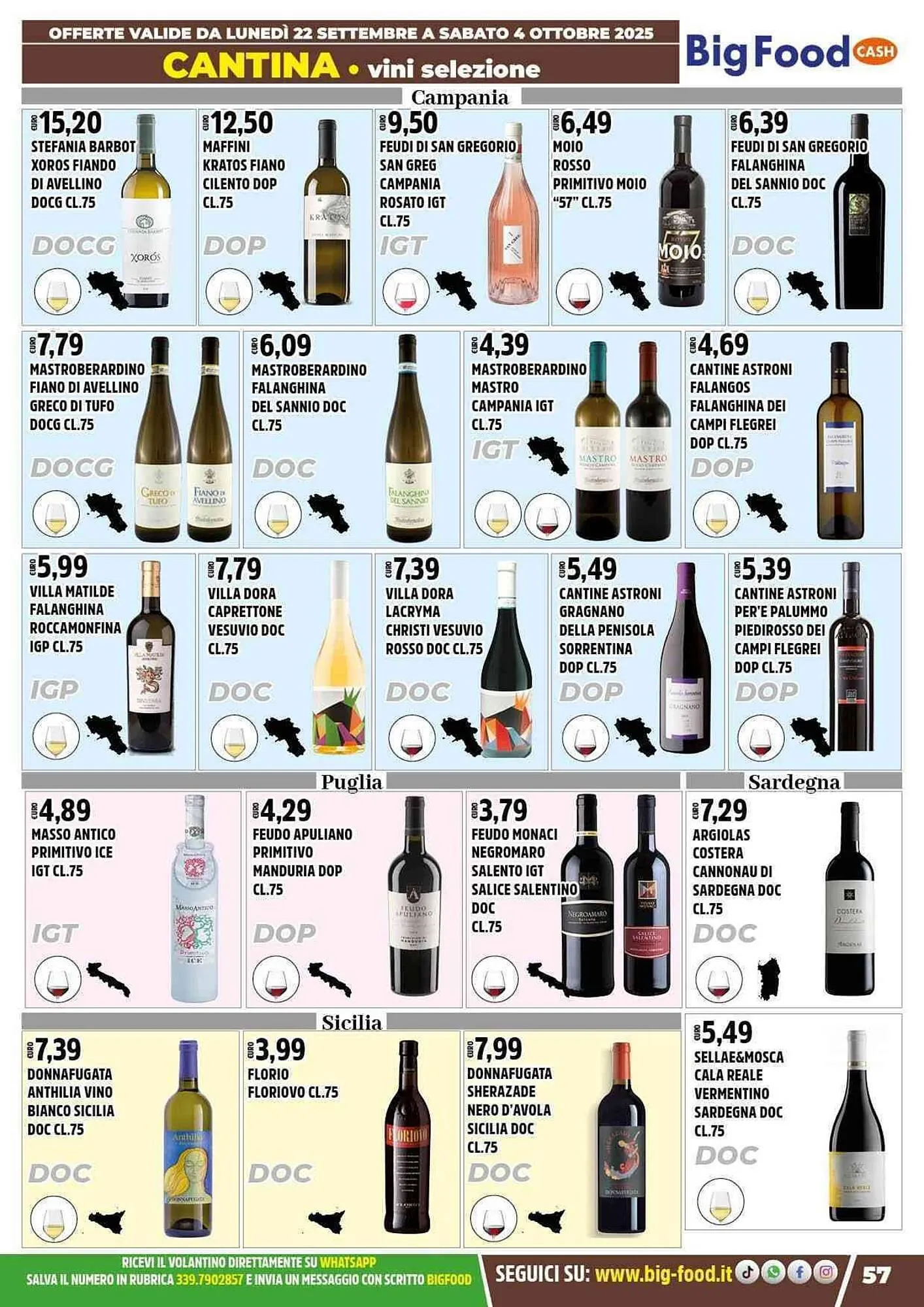 Volantino Big Food da 22 settembre a 4 ottobre di 2025 - Pagina del volantino 57
