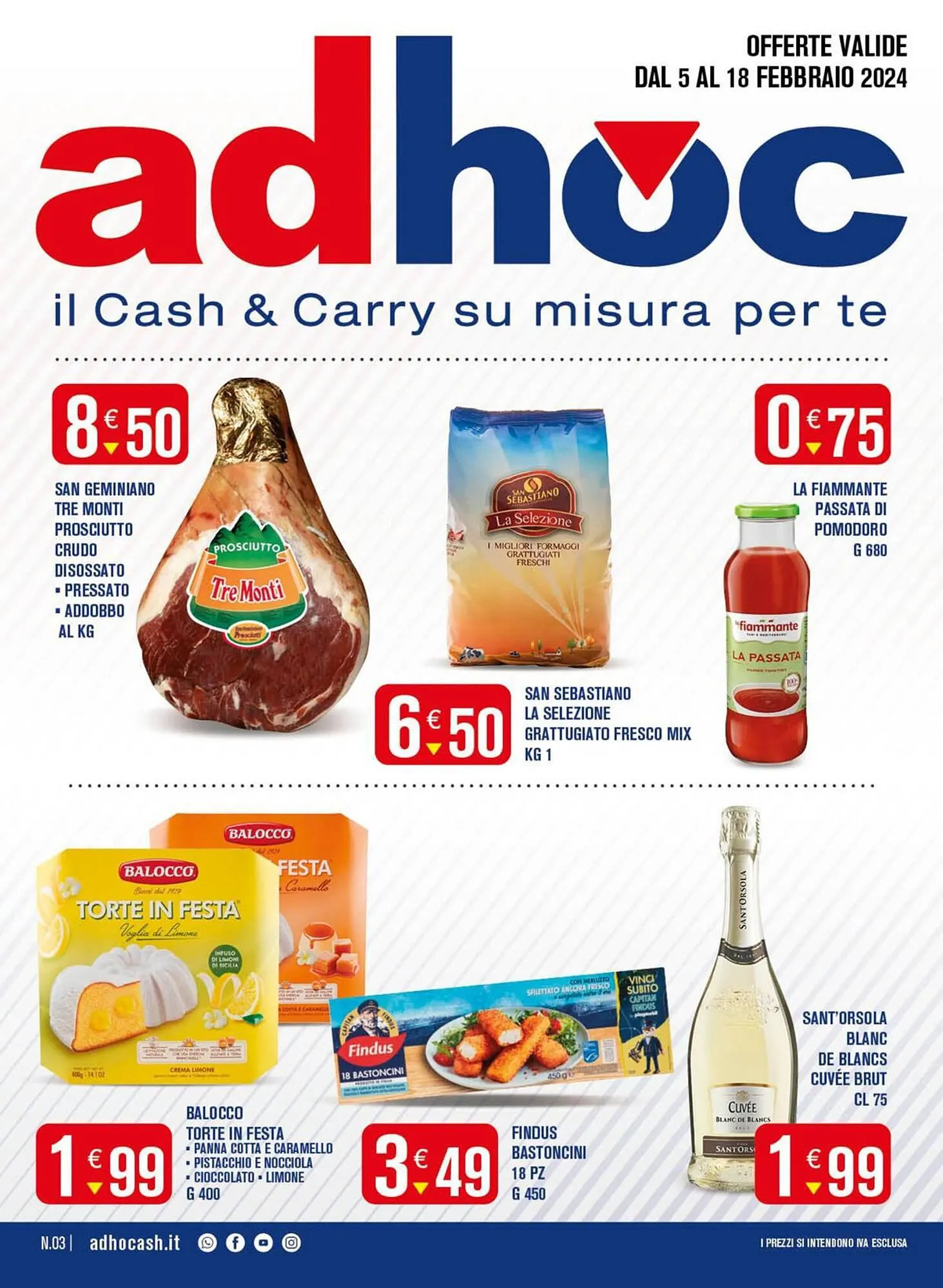 Volantino Adhoc da 5 febbraio a 18 febbraio di 2024 - Pagina del volantino