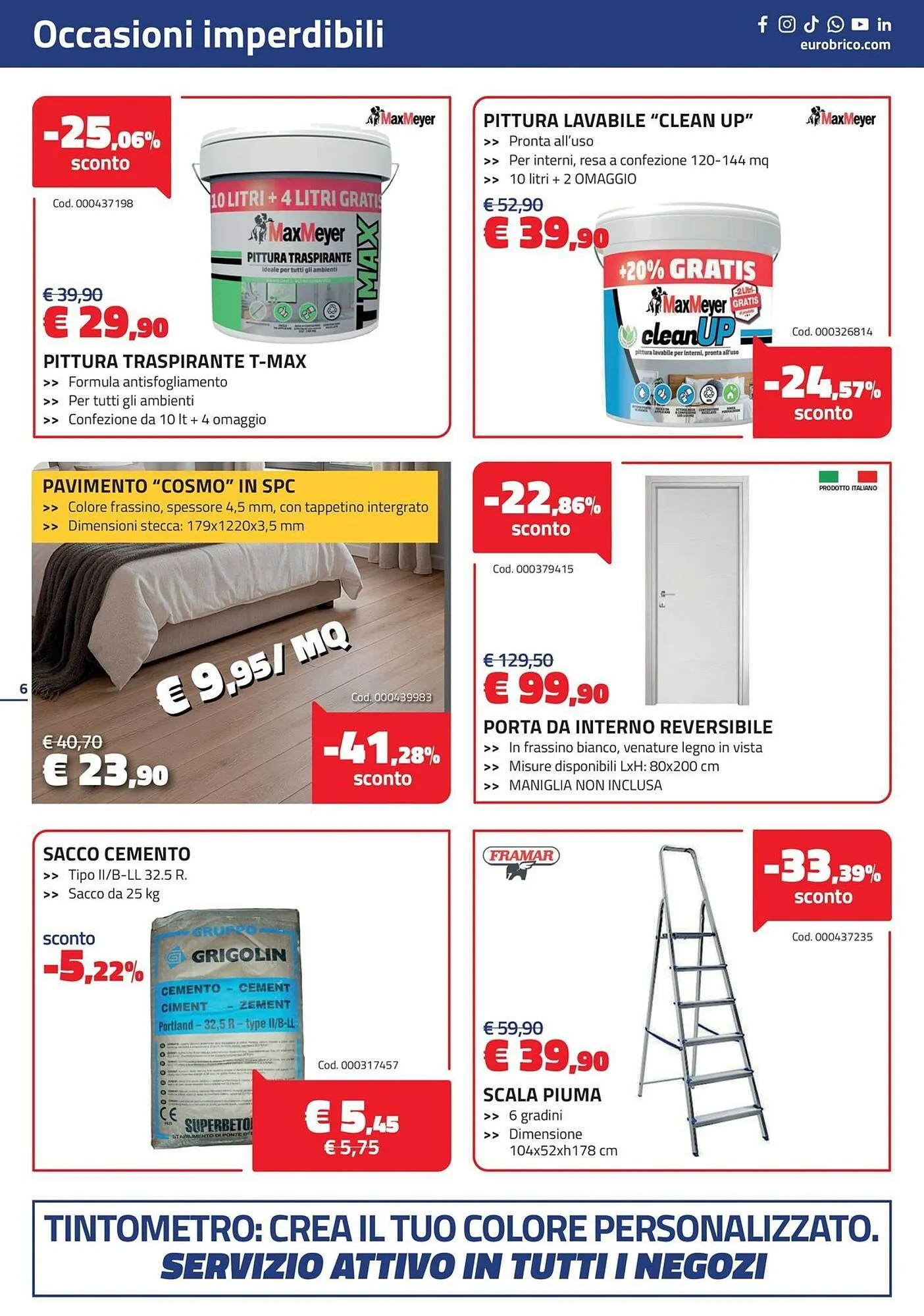 Volantino Eurobrico da 14 maggio a 3 giugno di 2026 - Pagina del volantino 6