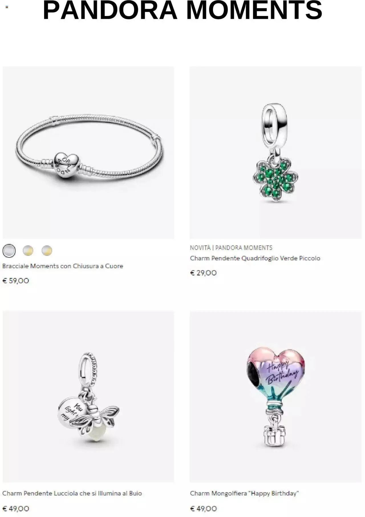 Volantino Pandora da 12 settembre a 15 ottobre di 2023 - Pagina del volantino 2